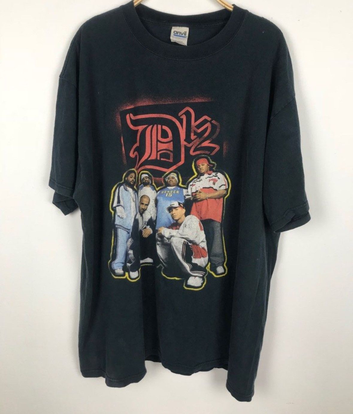 Eminem VINTAGE RARE D12 WORLD TOUR 2004 Size US XL / EU 56 / 4 - 5 Thumbnail