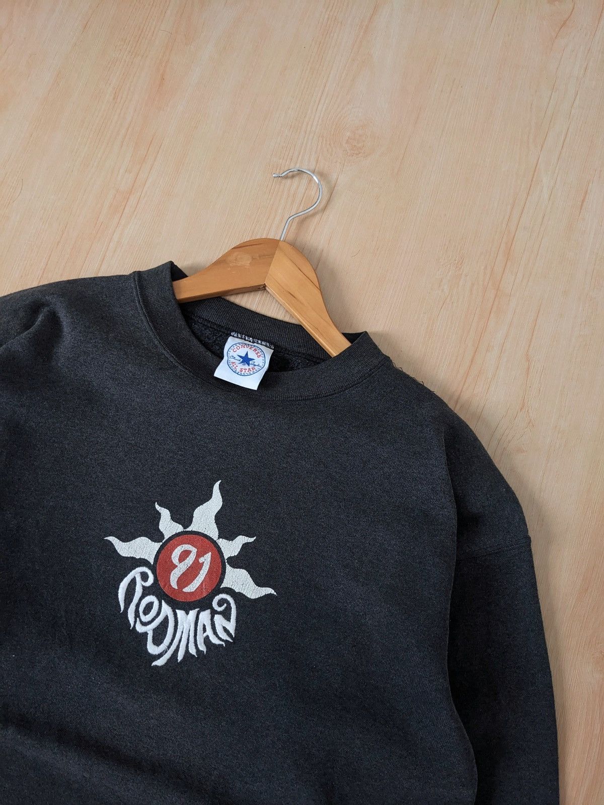 Converse Vintage Converse 91 Rodman Sweatshirt Size US L / EU 52-54 / 3 - 3 Thumbnail