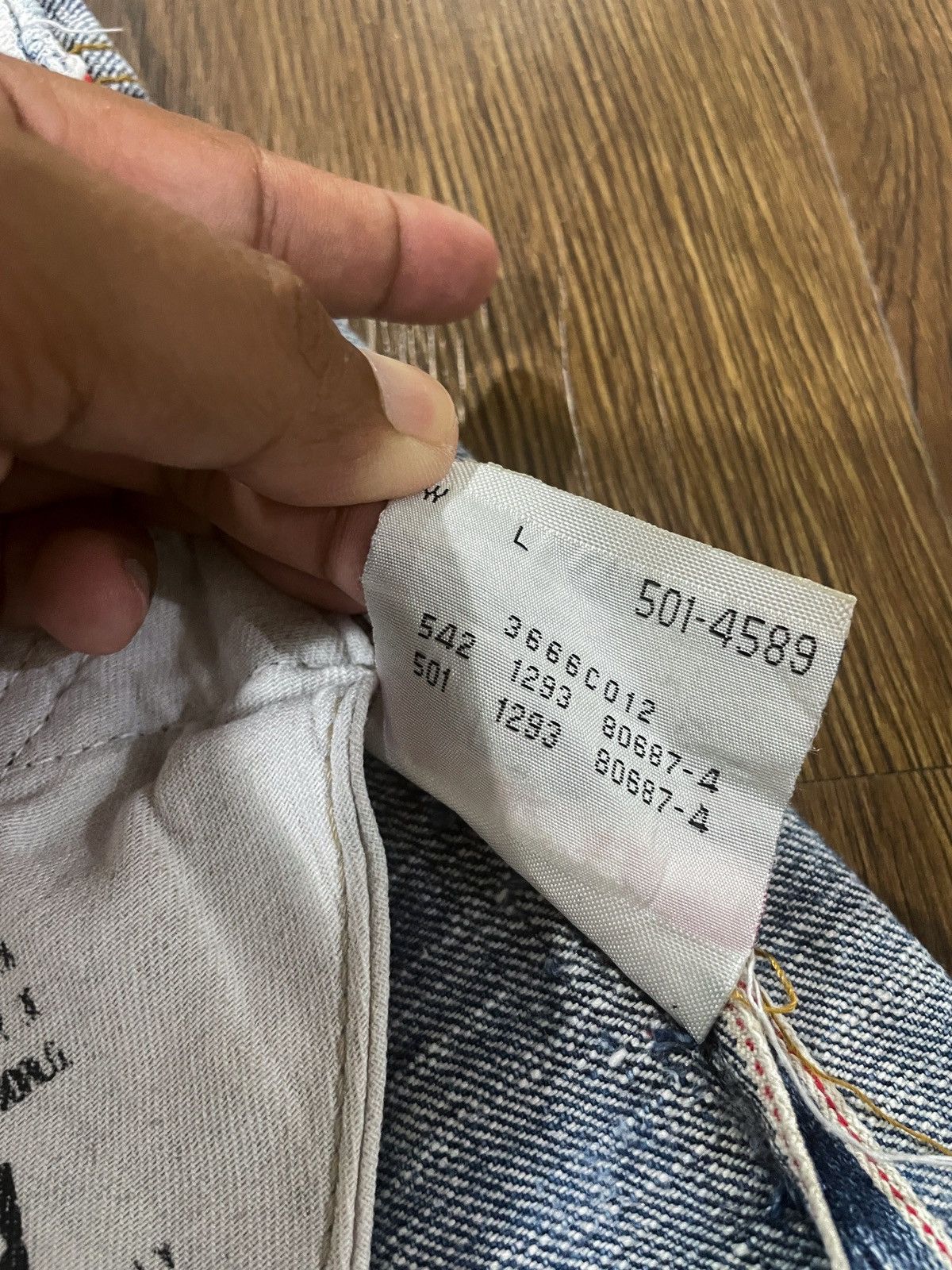Levi's × Vintage Very Rare Vintage Levi’s 501 Big E Selvedge All Around Size US 34 / EU 50 - 15 Thumbnail