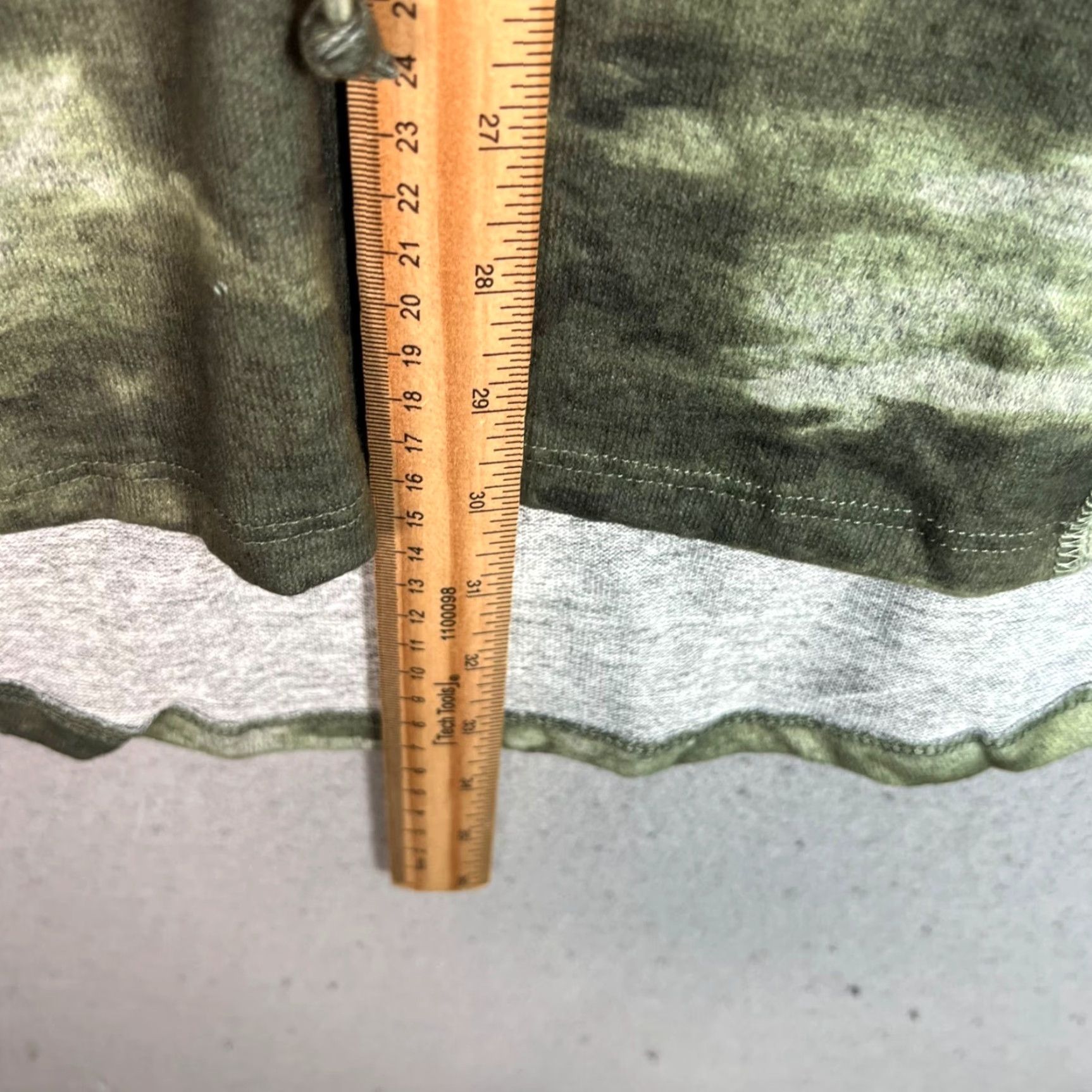 Vintage One World Womens Camouflage Cowl Neck Sweatshirt Pullover Size M Green Hoodie Size M / US 6-8 / IT 42-44 - 7 Thumbnail