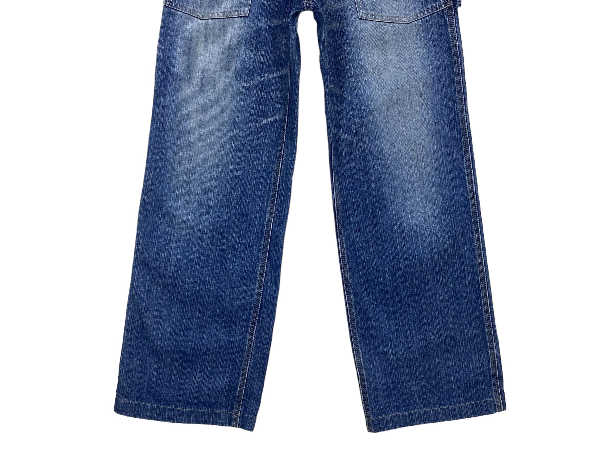 Japanese Brand Flare Jeans Carpenter Bootcut Jeans Baker Pocket Pants Size US 29 - 4 Thumbnail