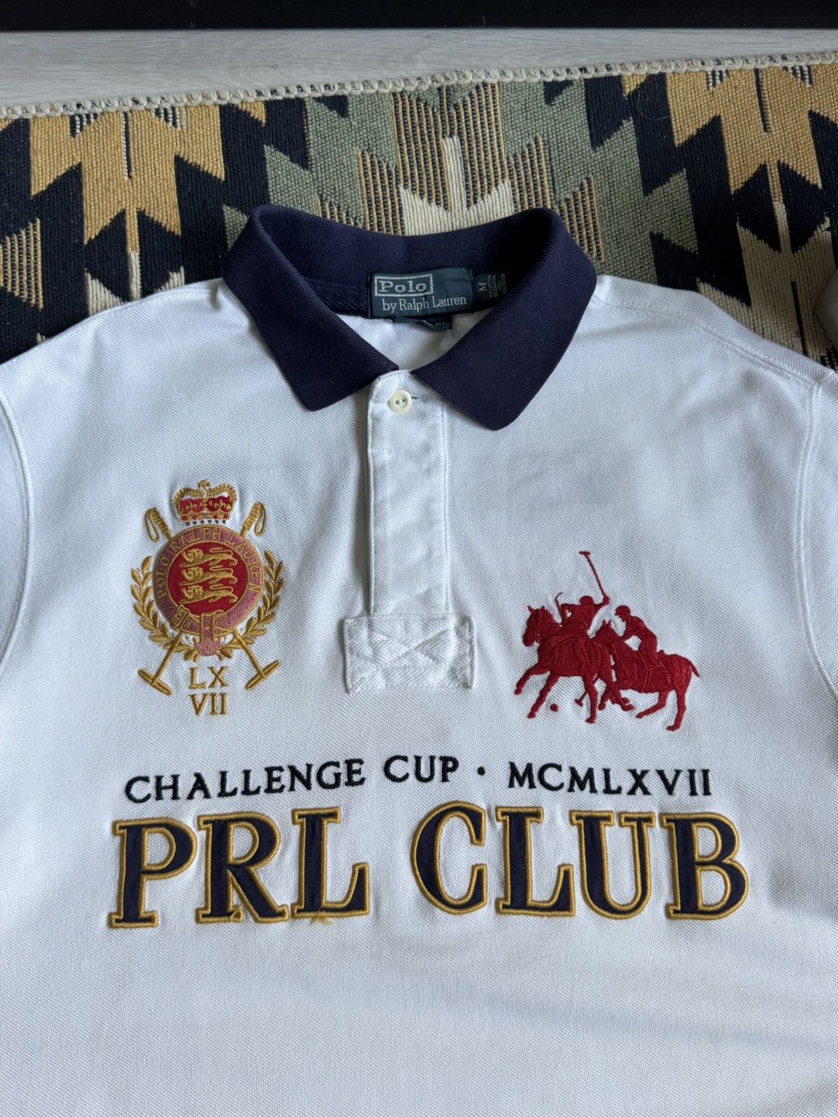 Polo Ralph Lauren Vintage Polo Ralph Lauren Chief Kief PRL CLUB T-shirt Size US M / EU 48-50 / 2 - 7 Thumbnail