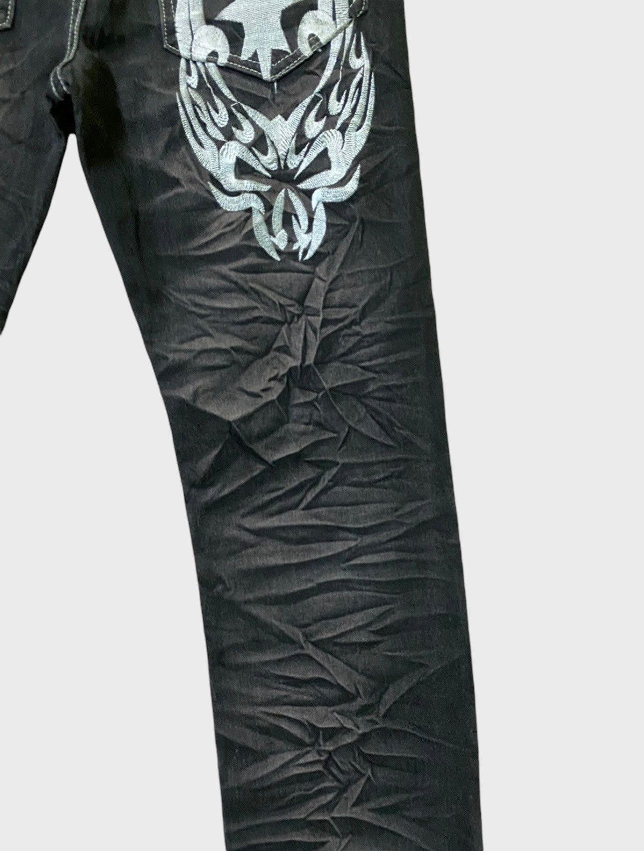 Designer × Japanese Brand × Vintage Rare ICE POINT EMBROIDERED LOGO ACID WASH DESIGN DENIM Size US 30 / EU 46 - 14 Thumbnail
