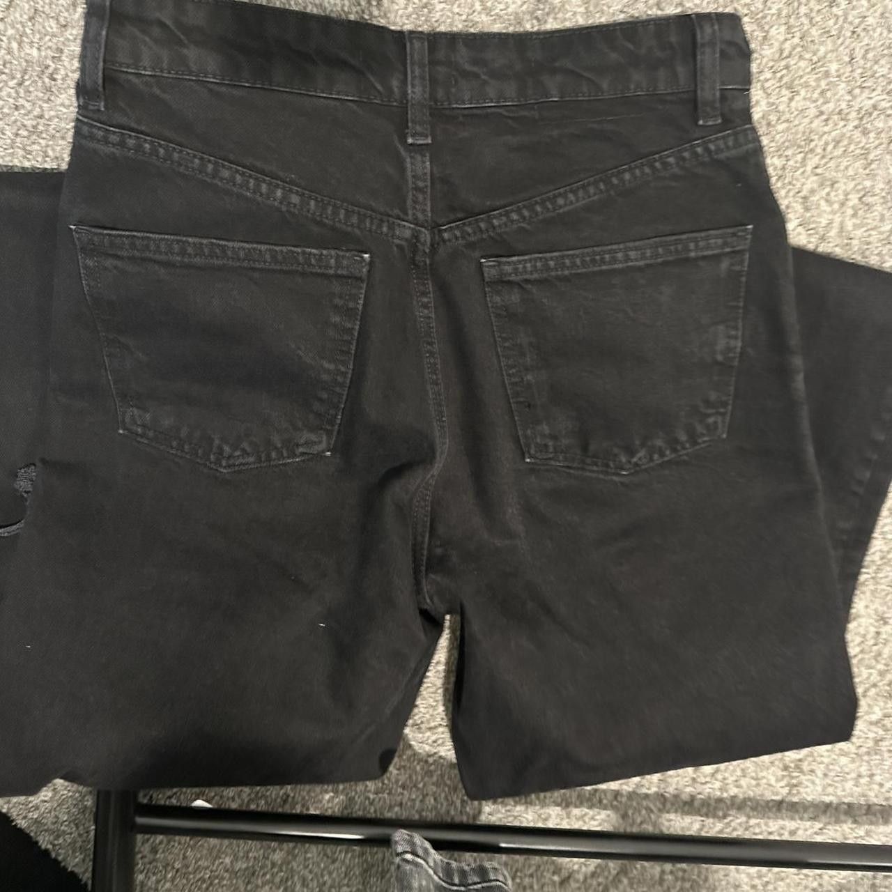 Zara Zara High Waisted Distressed Denim Size 28" / US 6 / IT 42 - 3 Thumbnail