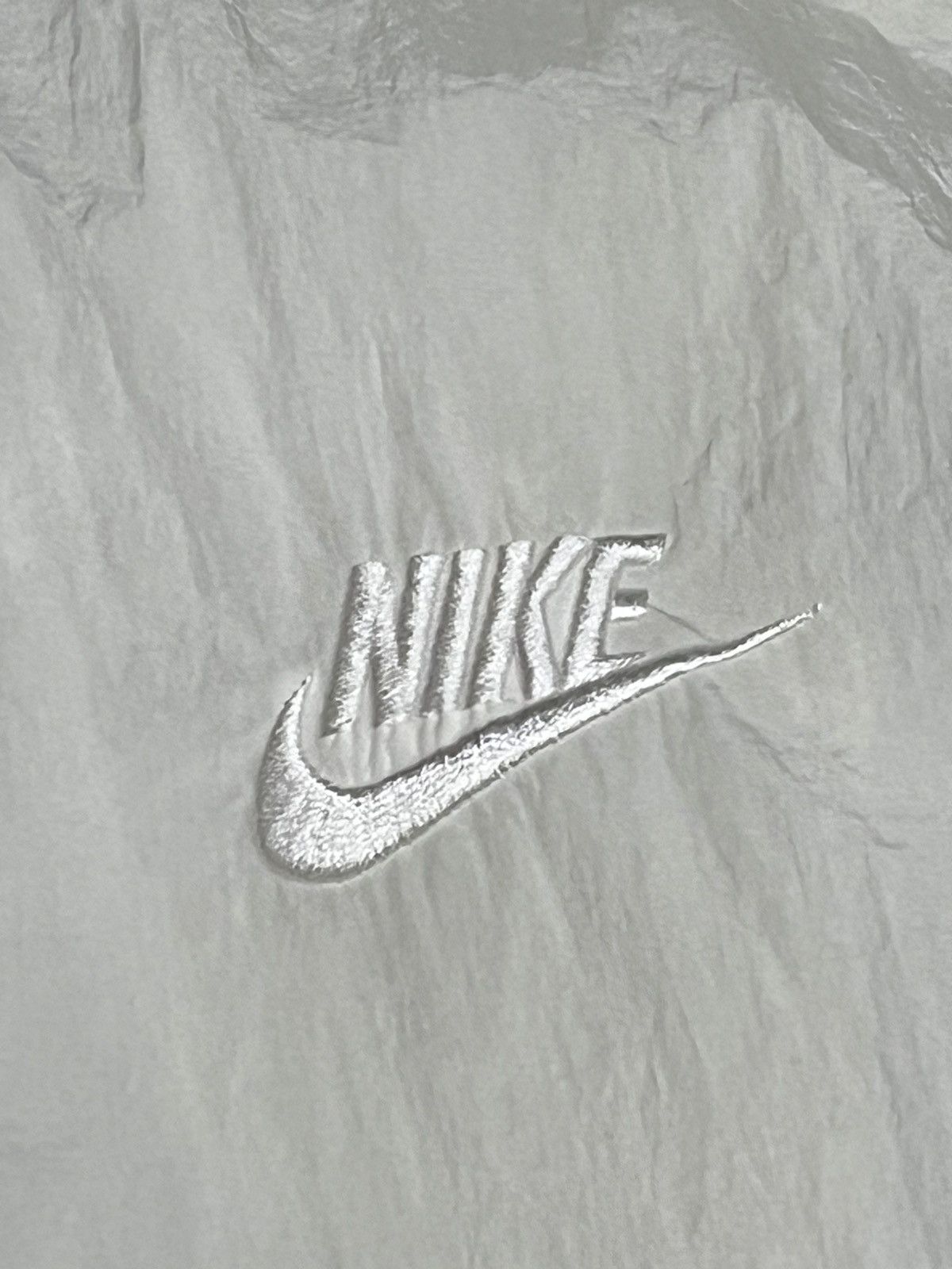 Nike Ultra Rare Vintage Nike Big Swoosh Black Tag Y2K Windbreaker Size L / US 10 / IT 46 - 9 Thumbnail