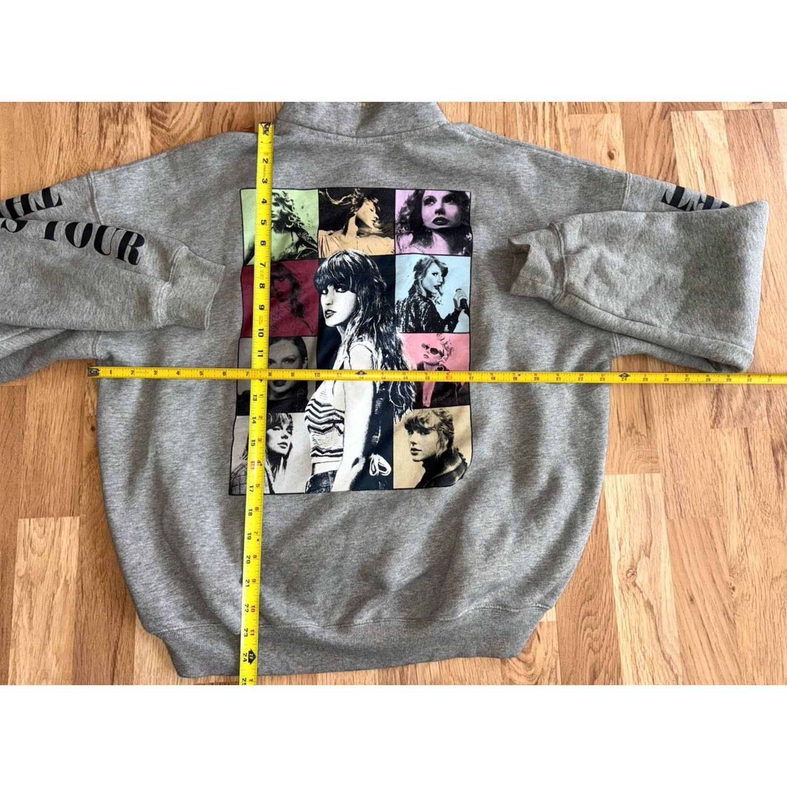 Vintage Taylor Swift The Eras Tour Merch Quarter Zip Pullover Sweatshirt Gray Size M Size M / US 6-8 / IT 42-44 - 4 Thumbnail