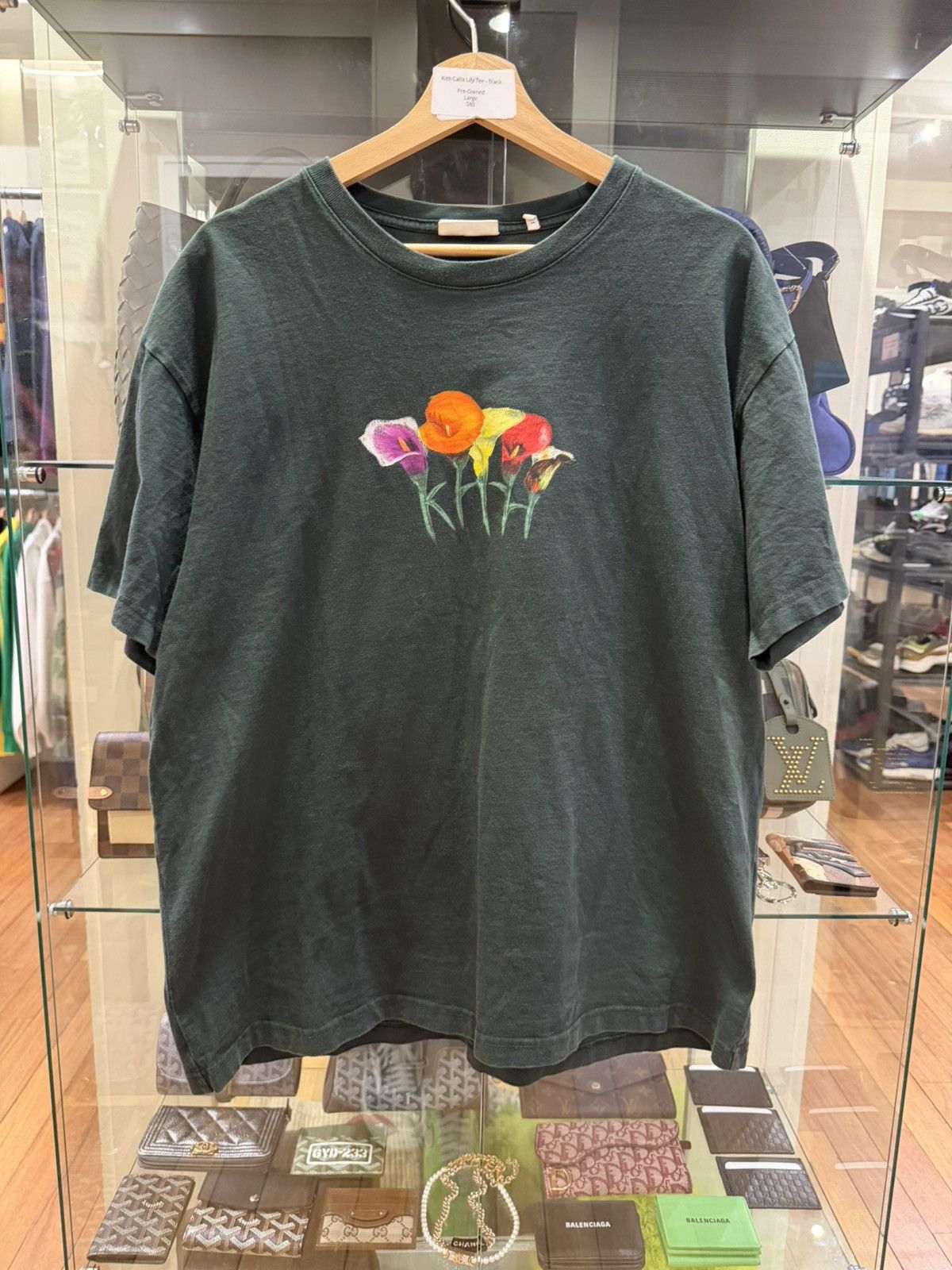 Kith Kith Calla Lily Tee - Green Size US L / EU 52-54 / 3 - 1 Thumbnail