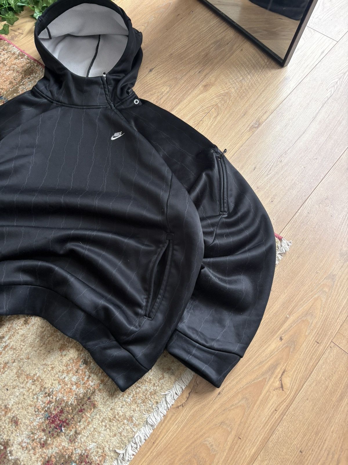 Nike 00s Nike Vintage Oversized Retro Y2K Sport Hoodie Rare Size US XL / EU 56 / 4 - 4 Thumbnail