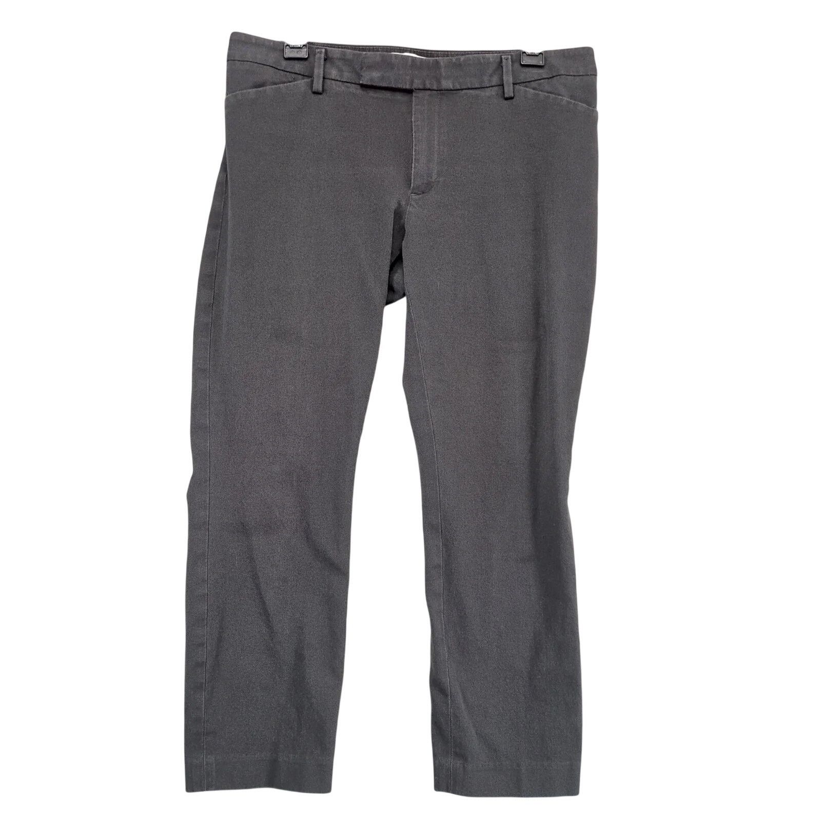 Gap Y2K Gap Slim Cropped Stretch Pants Women's 12 34x25" Black Size 34" / US 12 / IT 48 - 1 Thumbnail