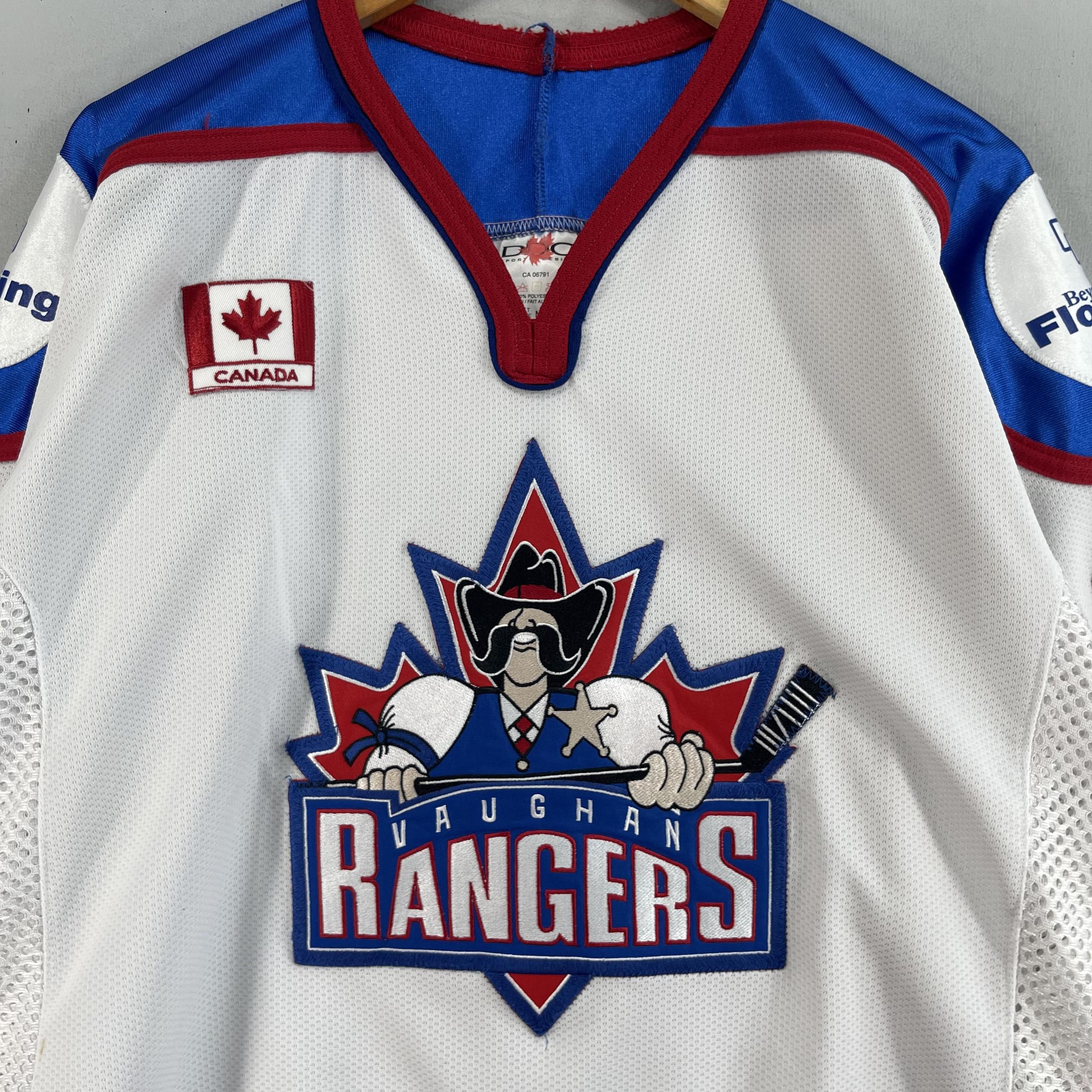 Sports Specialties × Vintage Vintage Ccm Vaughan Rangers Embroidery Hockey Jersey M Size US M / EU 48-50 / 2 - 2 Thumbnail