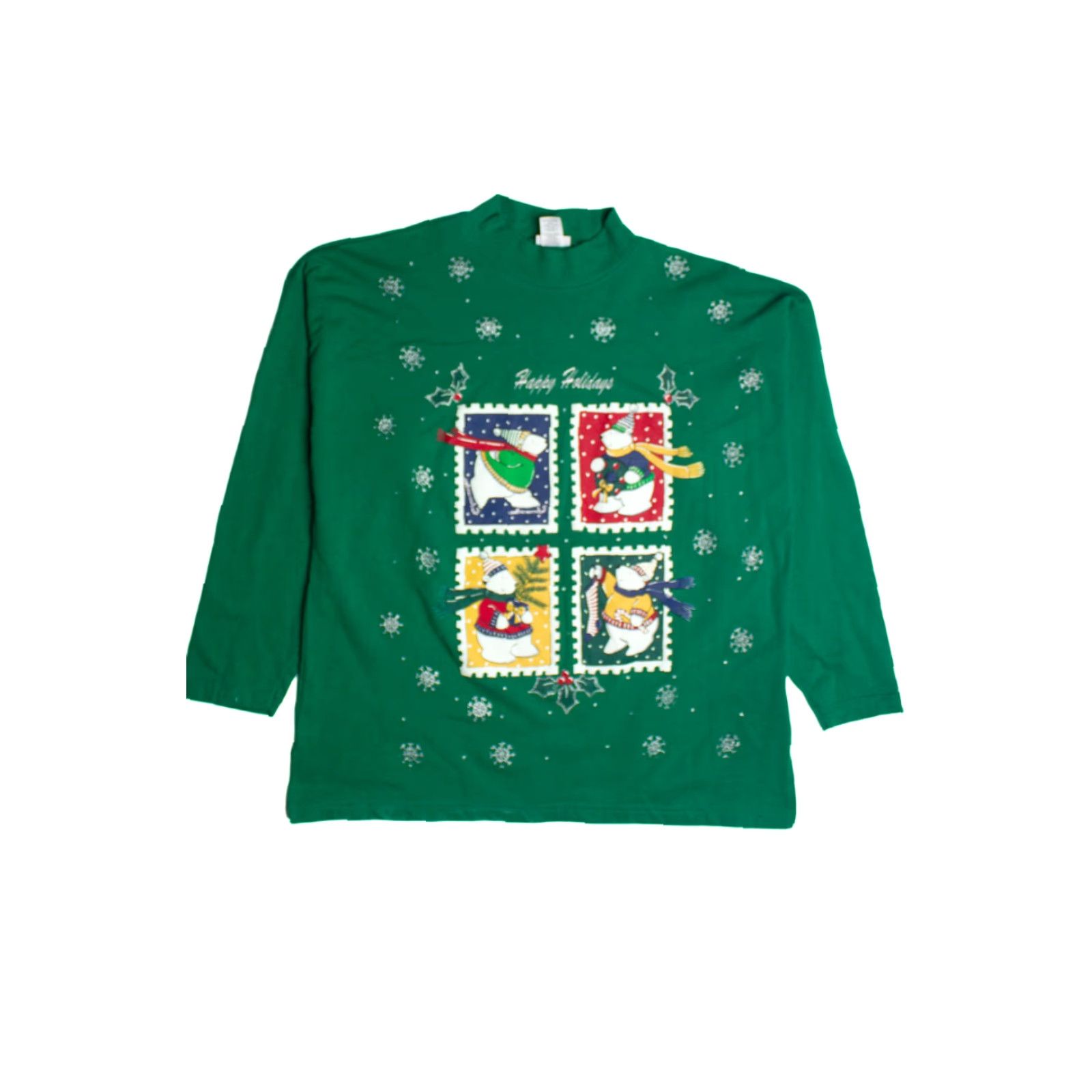 Vintage VINTAGE Holiday Time Ugly Christmas Sweatshirt Shirt Adults XS-XL Holiday Time Womens Mens Girls Boys 62139 Size XL / US 12-14 / IT 48-50 - 2 Thumbnail