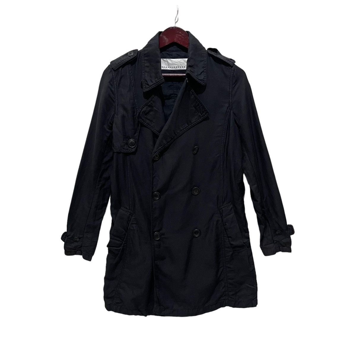 Issey Miyake × Japanese Brand × Sunao Kuwahara Vintage Issey Miyake Sunao Kuwahara Trench Coat Size M / US 6-8 / IT 42-44 - 1 Thumbnail