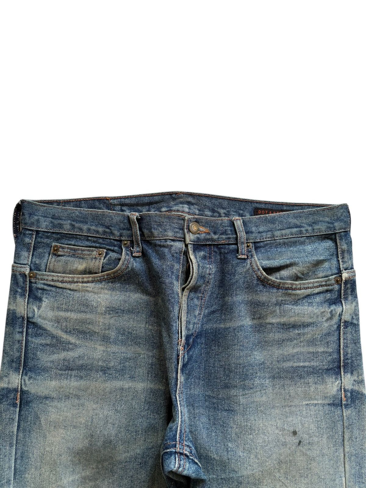 Japanese Brand Vintage Japanese Brand Rusty Mud Wash Distressed Jeans Size US 36 / EU 52 - 4 Thumbnail