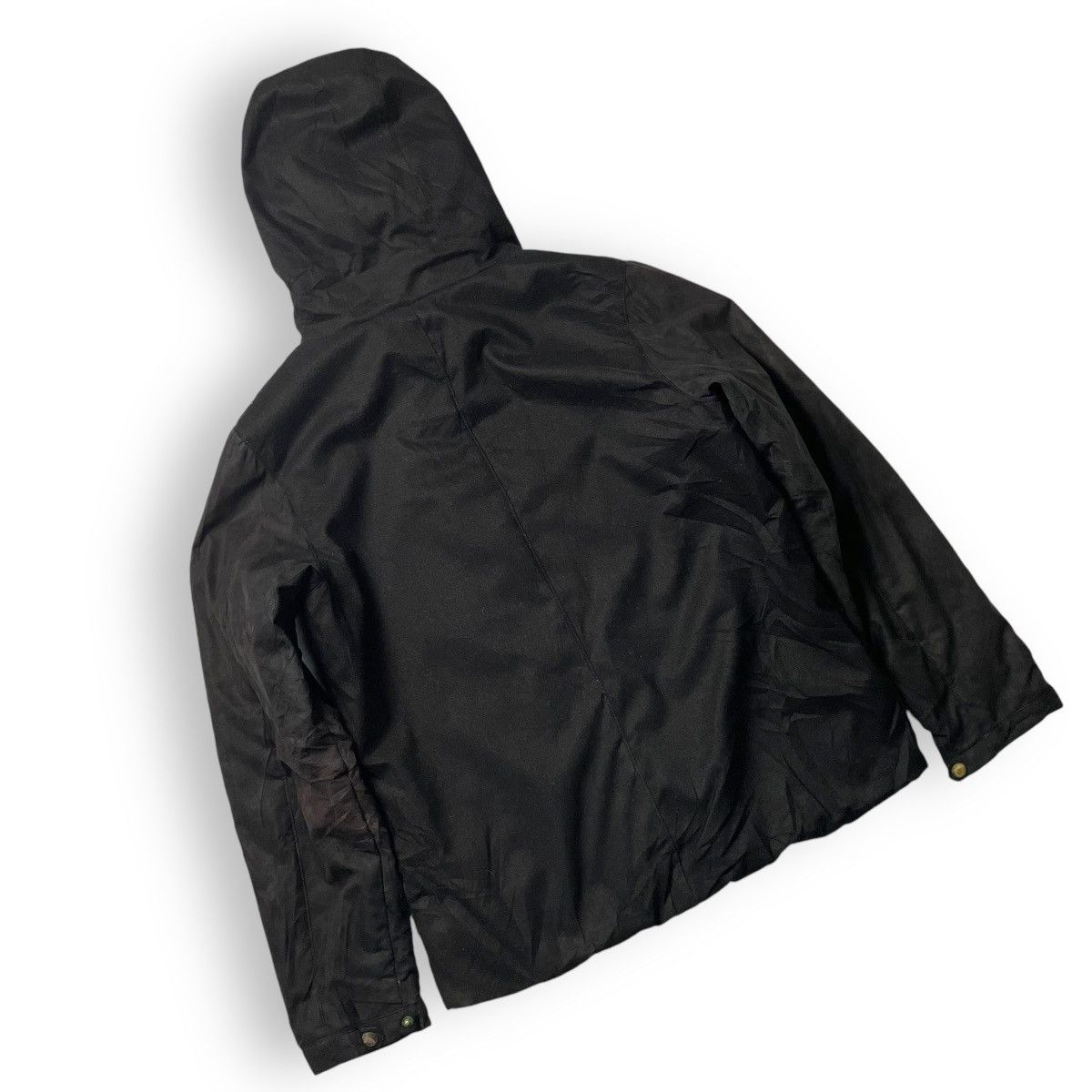 If Six Was Nine × Takeo Kikuchi × Yasuyuki Ishii 🇯🇵 TAKEO KIKUCHI TWO TONES WOOL + SUEDE LEATHER HOODIE JACKET Size US XL / EU 56 / 4 - 8 Thumbnail