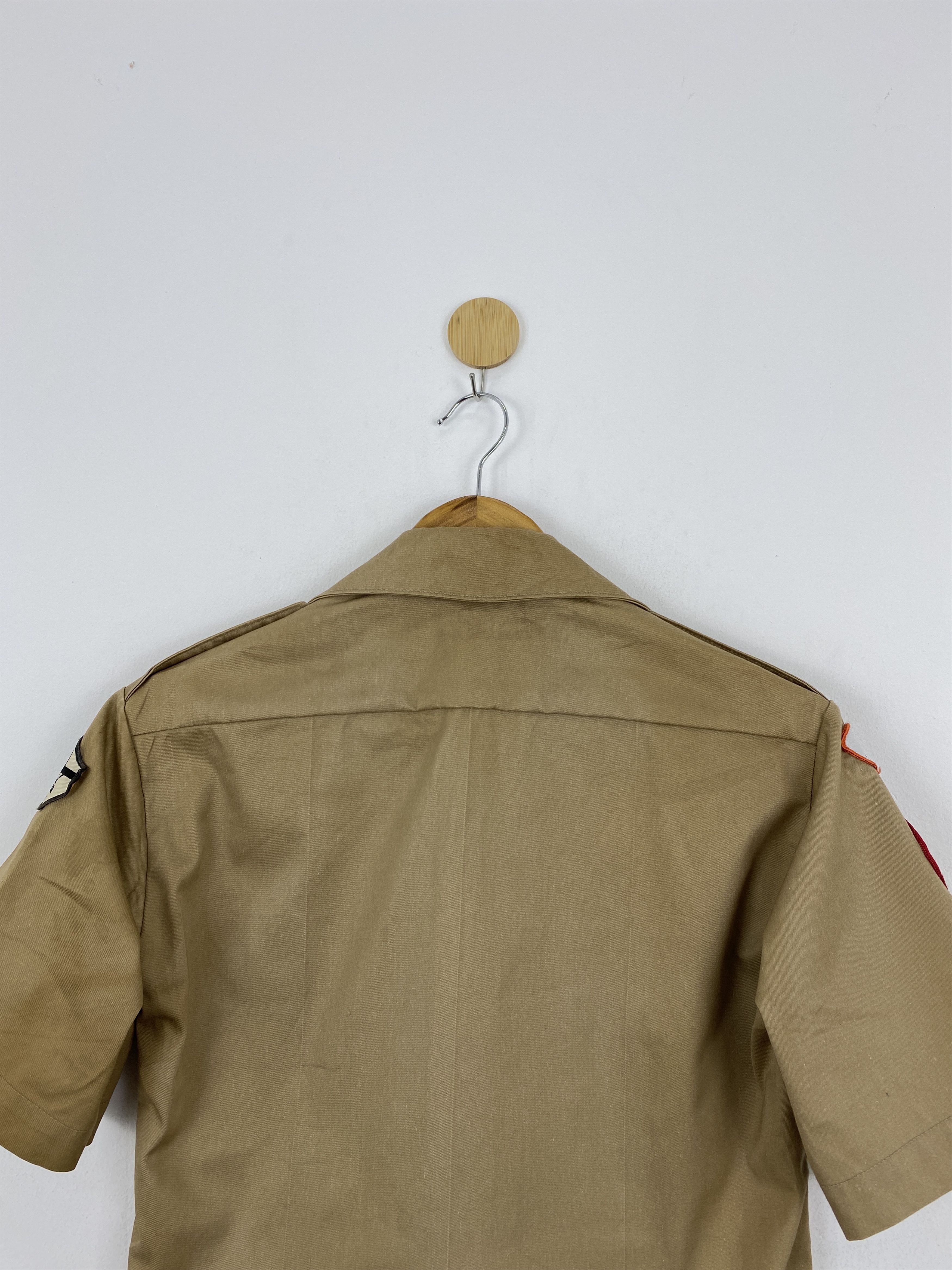 Vintage Vintage Military Full Patches Button Up Shirt J1797 Size US S / EU 44-46 / 1 - 4 Thumbnail