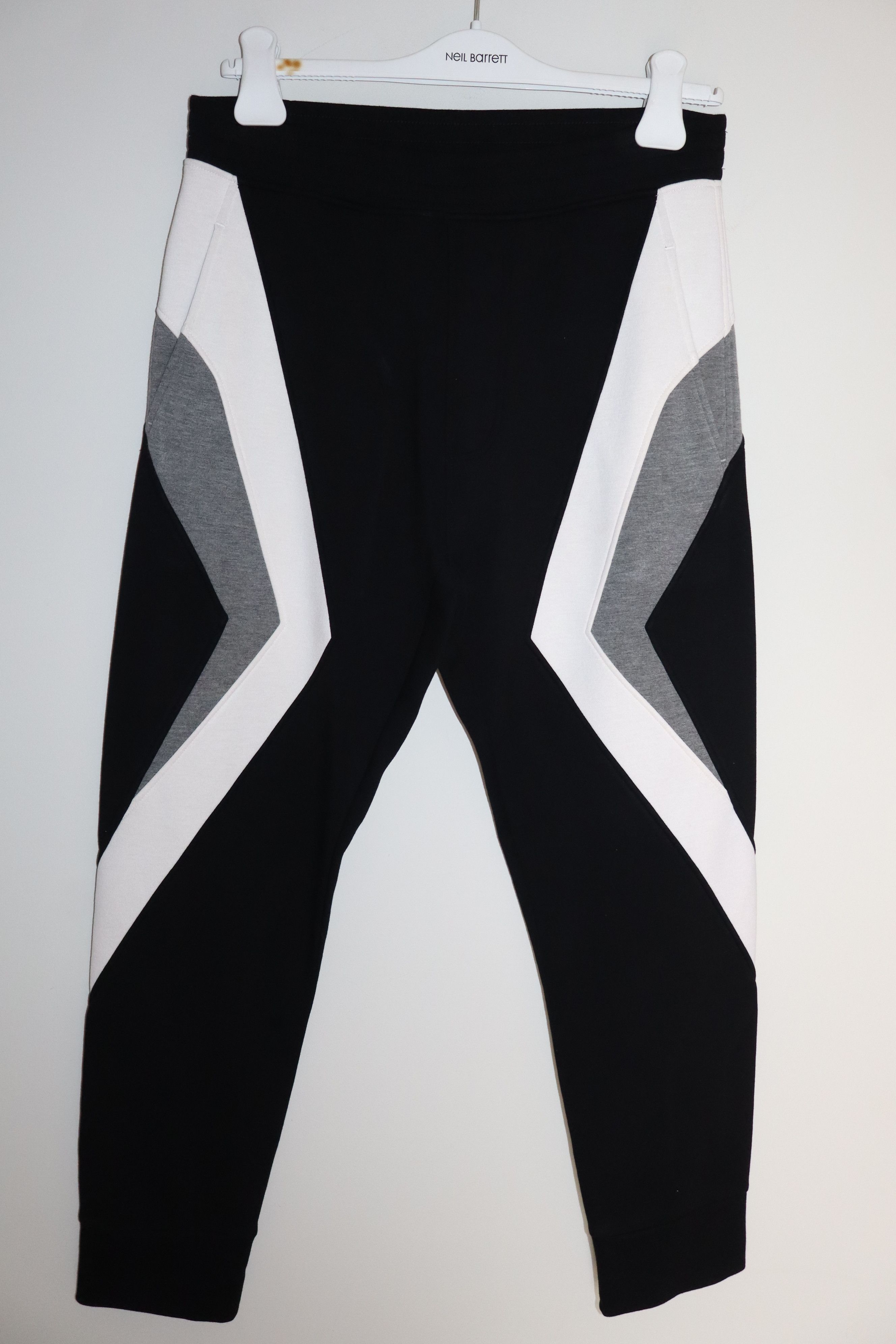 Chevron neoprene inserts sweatpants