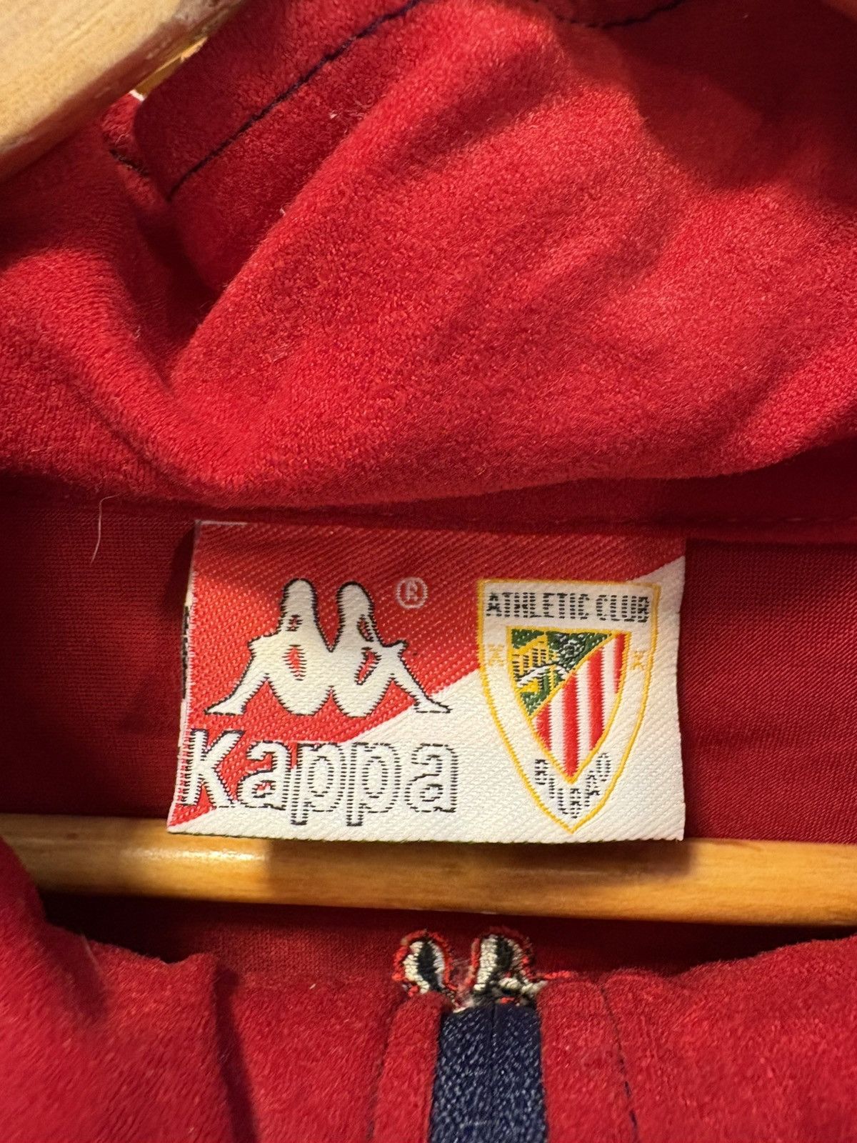 Kappa Vintage 1992-1993 Atletico de Madrid Track Jacket Size US L / EU 52-54 / 3 - 4 Thumbnail