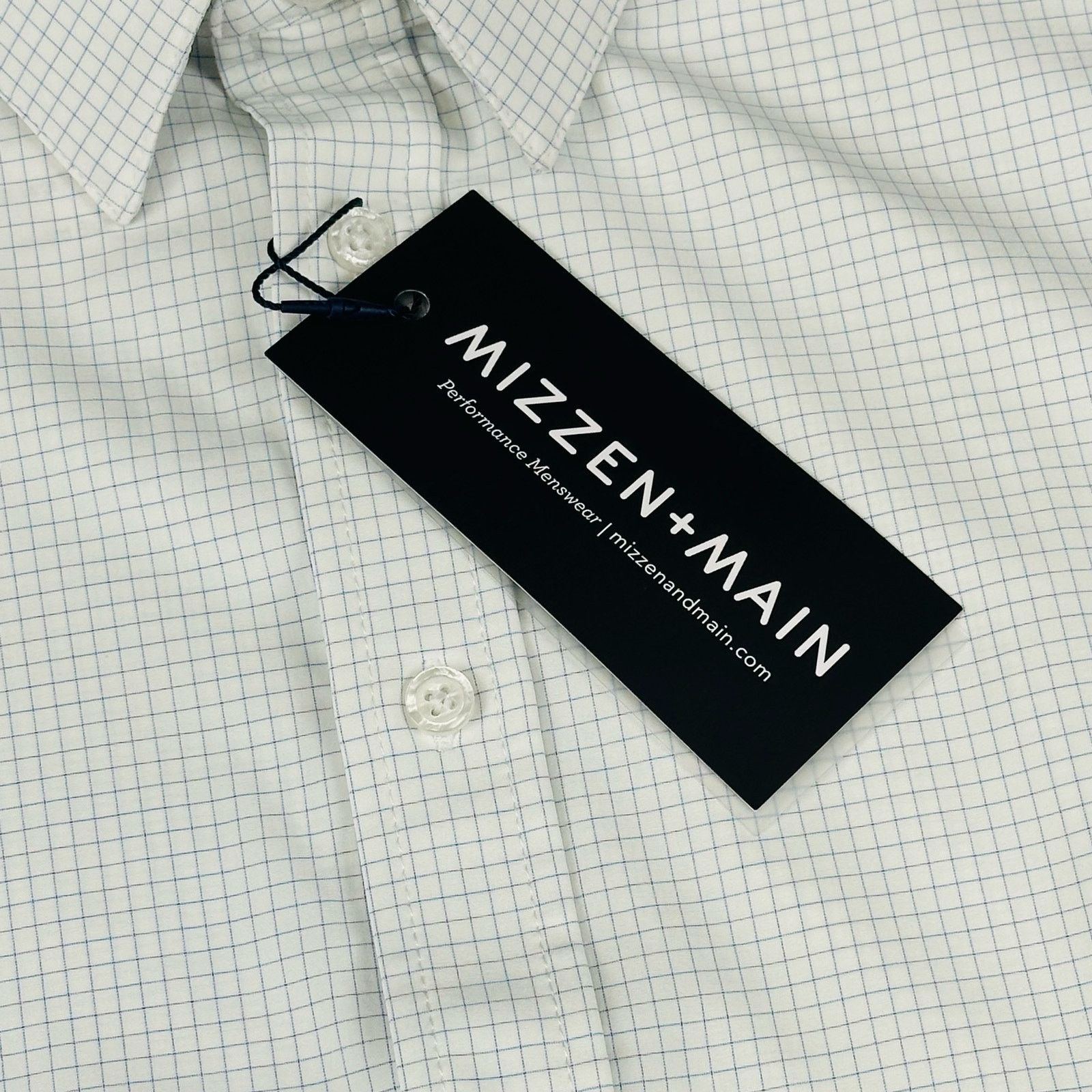 Mizzen+Main Mizzen+Main Men’s Large Leeward White Long Sleeve Shirt Size US L / EU 52-54 / 3 - 7 Thumbnail