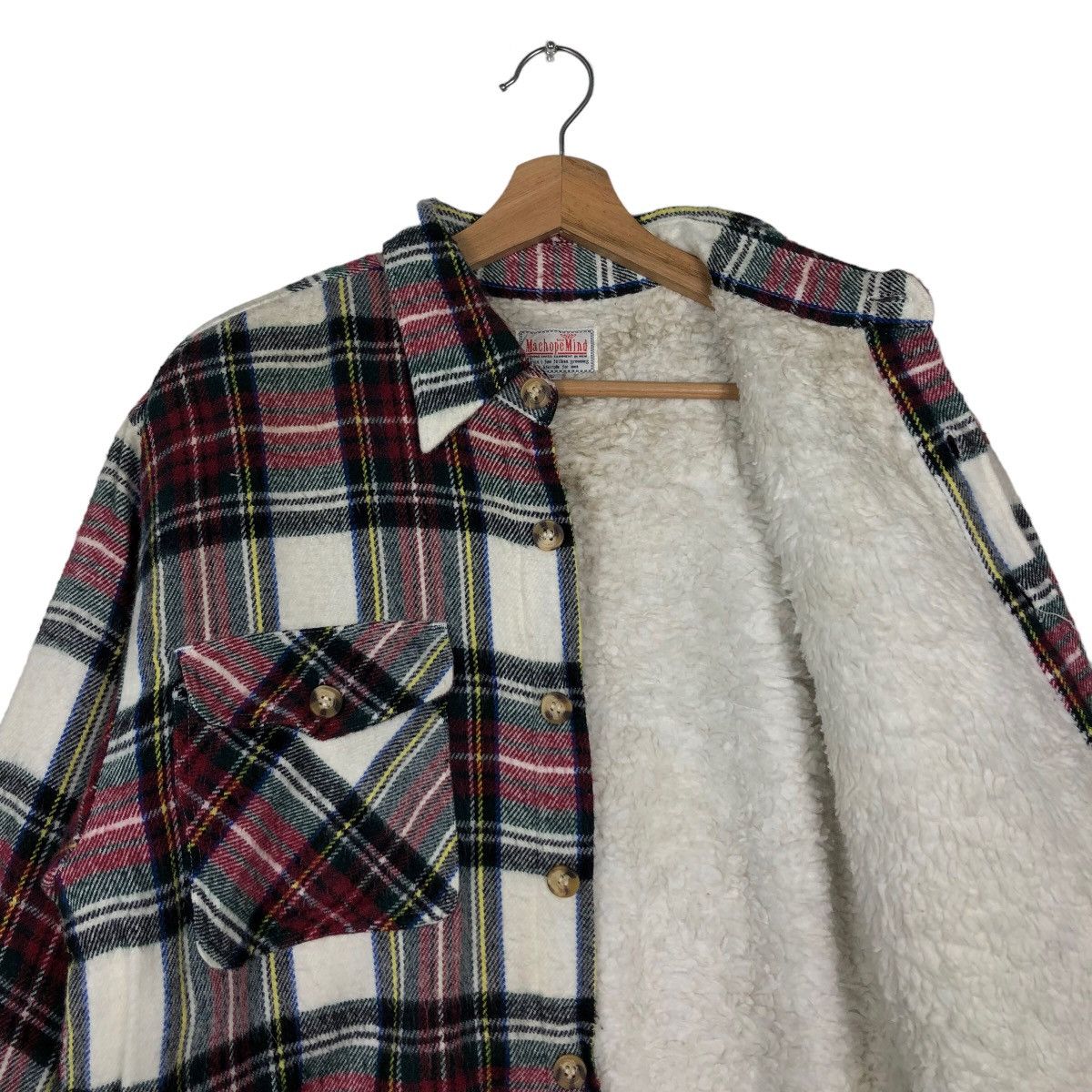 Flannel 🔥90’s Flannel Wool Jacket Machopemind Japan Issey Miyake Size US L / EU 52-54 / 3 - 9 Thumbnail