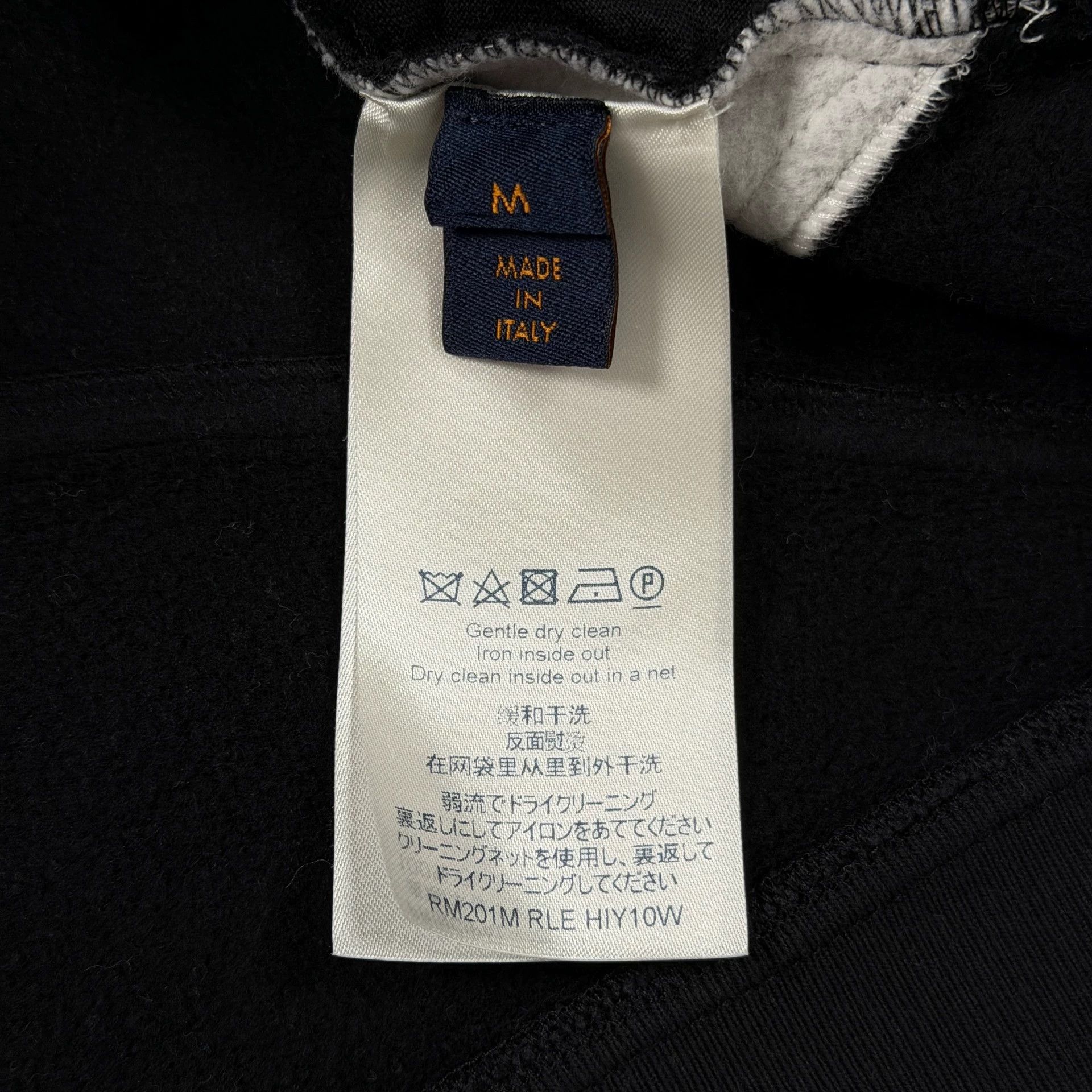 Louis Vuitton LV Circumferential Print White Hooded Sweatshirt Size M / US 6-8 / IT 42-44 - 6 Thumbnail