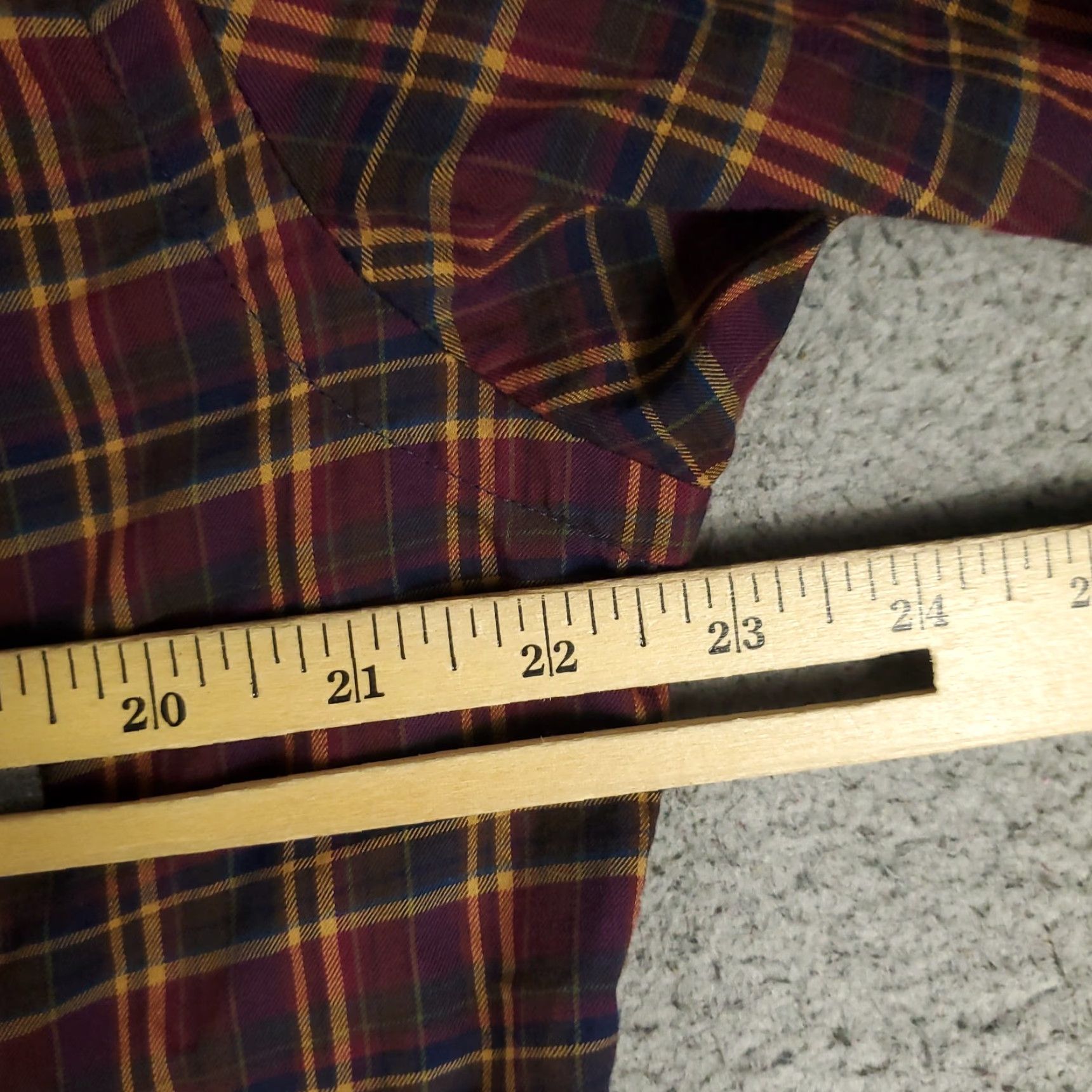 Ralph Lauren Ralph Lauren Shirt Mens Medium Red Plaid Button-Up Long Sleeve Size US M / EU 48-50 / 2 - 5 Thumbnail