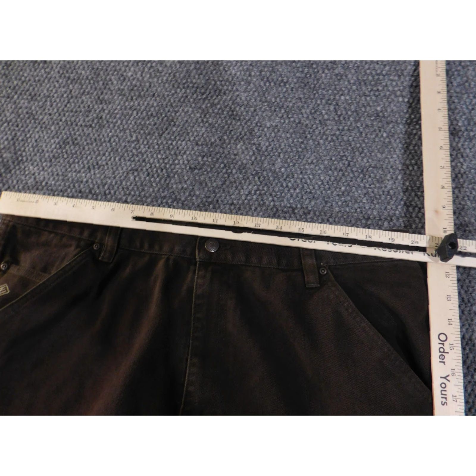 Enyce Enyce Jeans Mens 40 Brown Carpenter Straight Leg Workwear Utility Baggy Y2K Mens Size US 40 / EU 56 - 6 Thumbnail