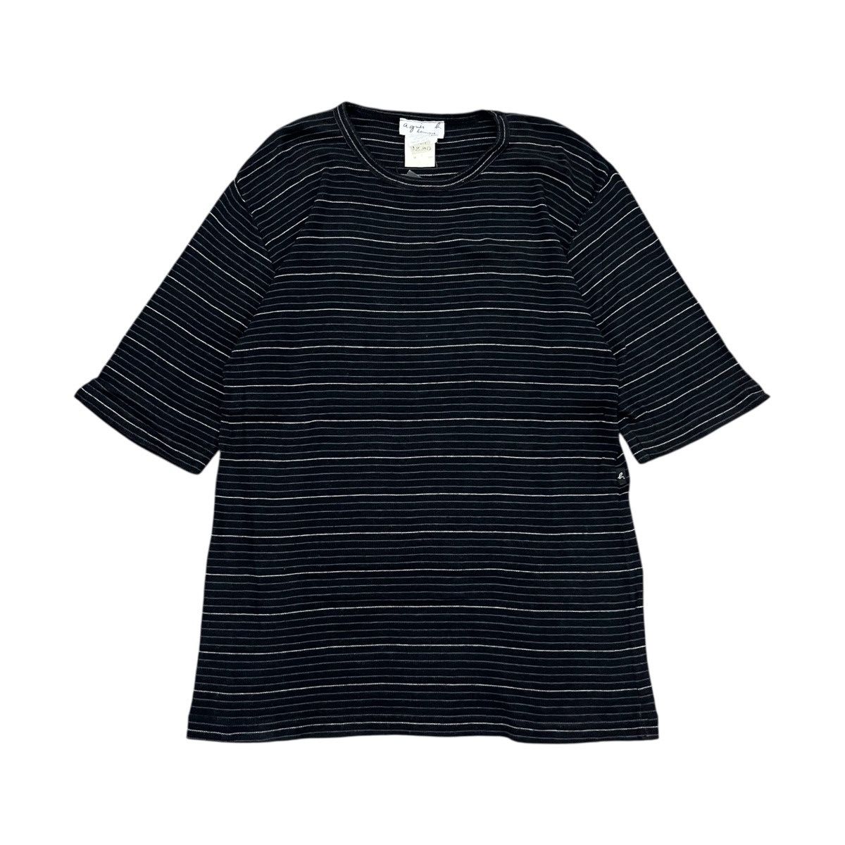 agnes b. Agnes.B Stripe Raglan Shirt Lgb Style Size M / US 6-8 / IT 42-44 - 1 Thumbnail