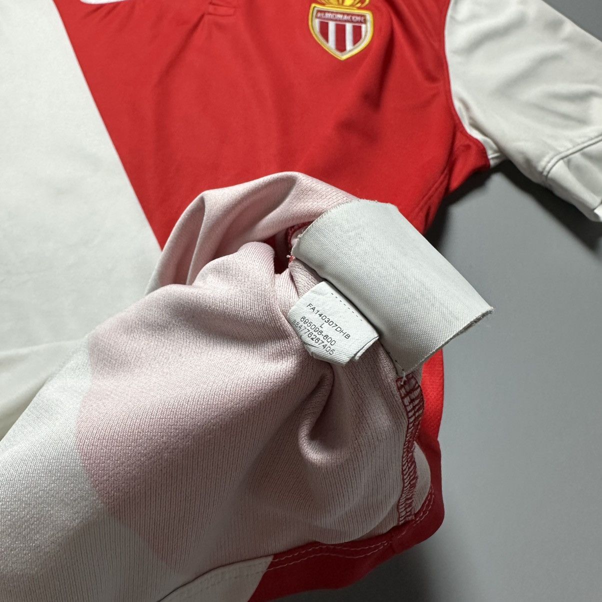Nike MONACO NIKE 2014/2015 FOOTBALL HOME JERSEY #10 BERBATOV Size US L / EU 52-54 / 3 - 13 Thumbnail