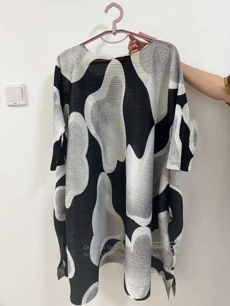 Issey Miyake Issey Miyake Cloud Long Sleeve Dress Size XXL / US 16-18 / IT 52-54 - 1 Thumbnail