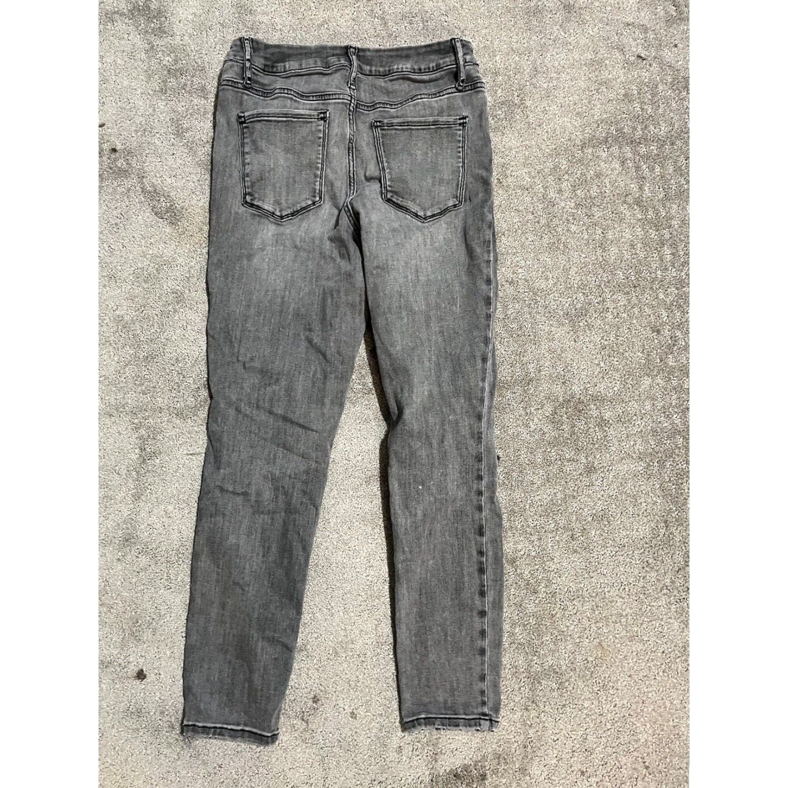 Vintage Vera Wang Simply Vera Skinny Jeans Size 8 Black Women Size 30" / US 8 / IT 44 - 3 Thumbnail
