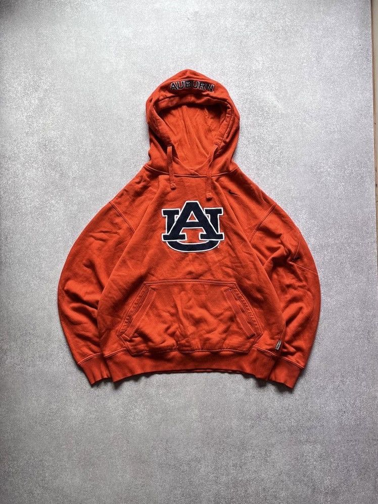 Nike Vintage Nike Swoosh Team Auburn Boxy Hoodie Y2K L Size US L / EU 52-54 / 3 - 1 Thumbnail