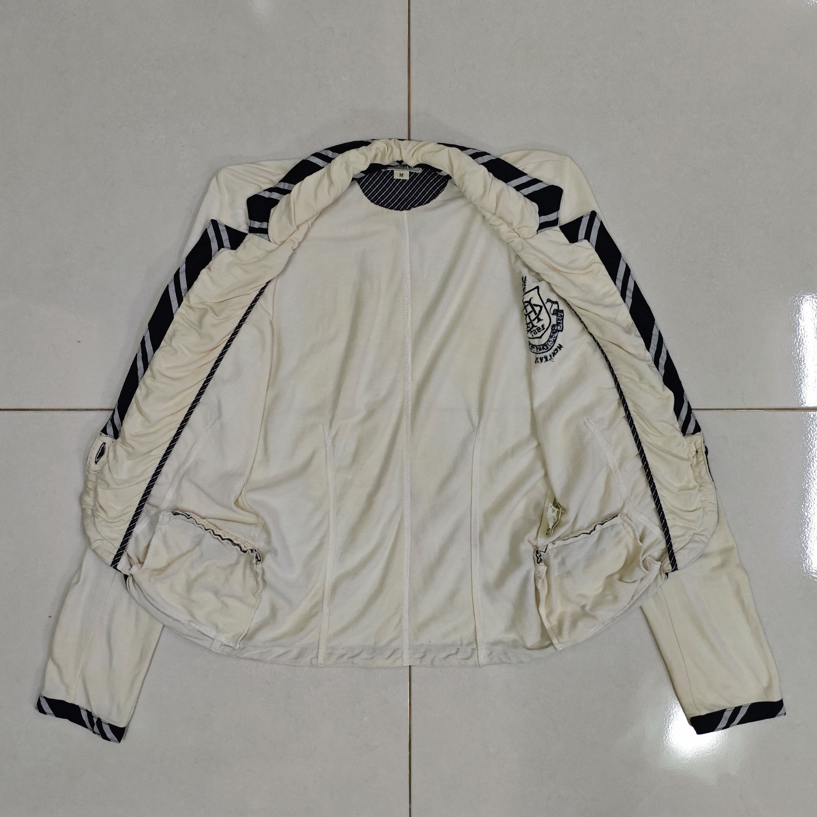 Polo Ralph Lauren PRL POLO JEANS CO. RALPH LAUREN Off White Preppy Blazer M Size M / US 6-8 / IT 42-44 - 6 Thumbnail
