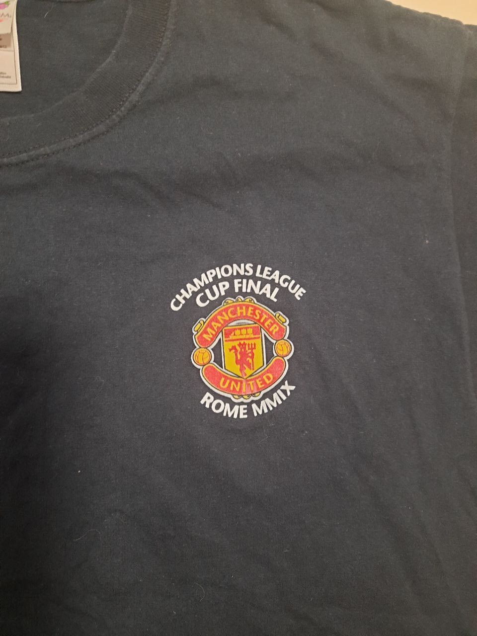Fruit Of The Loom Fergie's Red Army Champions League Cup Final MMIX T-Shirt Size US XL / EU 56 / 4 - 7 Thumbnail