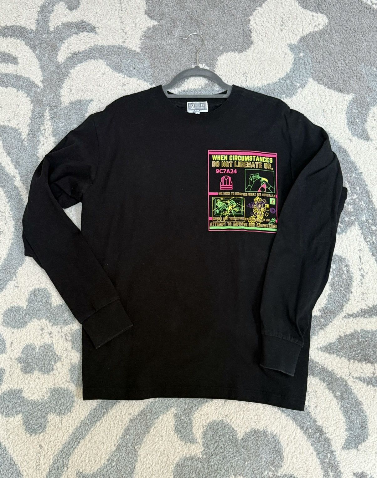 トップス CAV EMPT C.E LONG SLEEVES T-shirt L ▷ Cav Empt Long-Sleeve T-Shirt | TWOVAULT