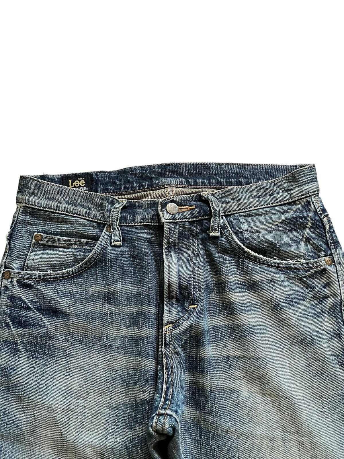 Lee Vintage Lee Riders Mud Wash Distressed Bootcut Jeans Size US 31 - 4 Thumbnail