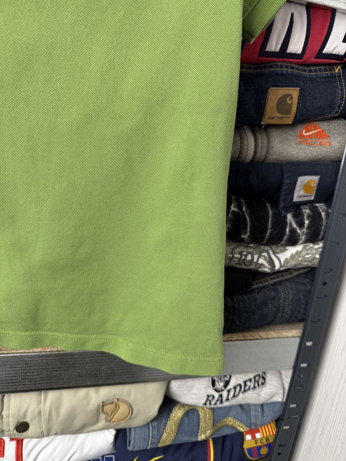 Burberry Vintage Green Burberry Polo Tee Size M / US 6-8 / IT 42-44 - 6 Thumbnail