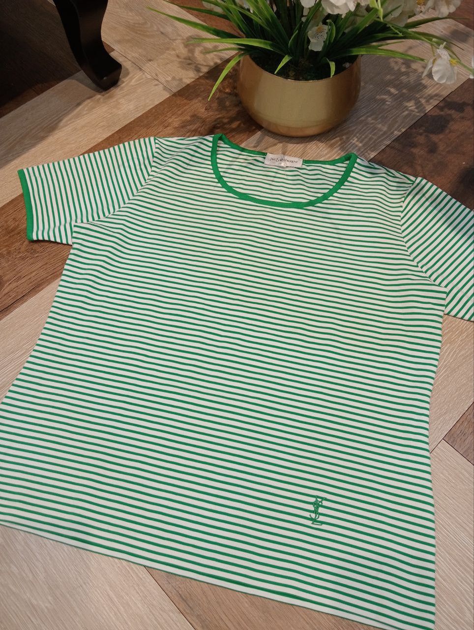 Yves Saint Laurent YVES SAINT LAURENT STRIPES TOPS - SIZE L Size L / US 10 / IT 46 - 4 Thumbnail