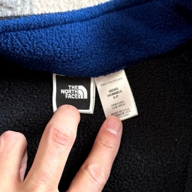 The North Face VINTAGE The North Face Fleece Vest Men’s Small Black Blue USA Made 90s Outdoor Size US S / EU 44-46 / 1 - 3 Thumbnail