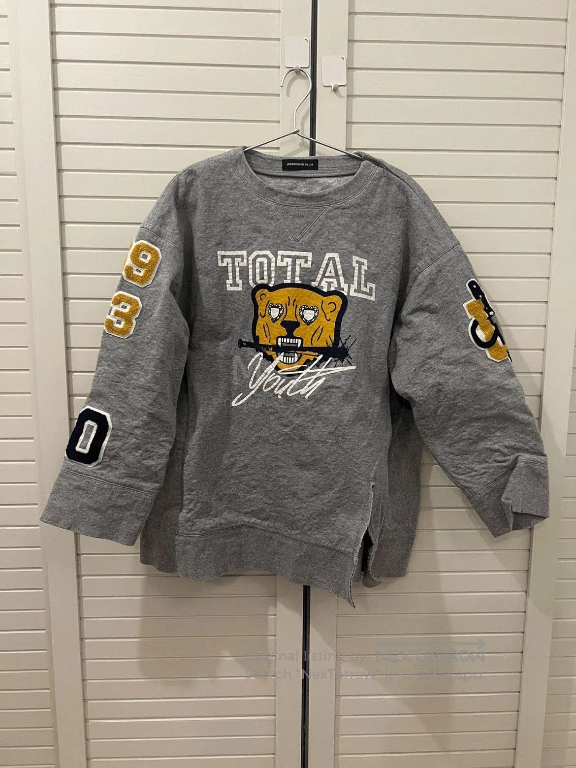 Undercover Sz 1 Undercover 18AW Runway Special Fabric Sweatshirt. Size US S / EU 44-46 / 1 - 1 Thumbnail