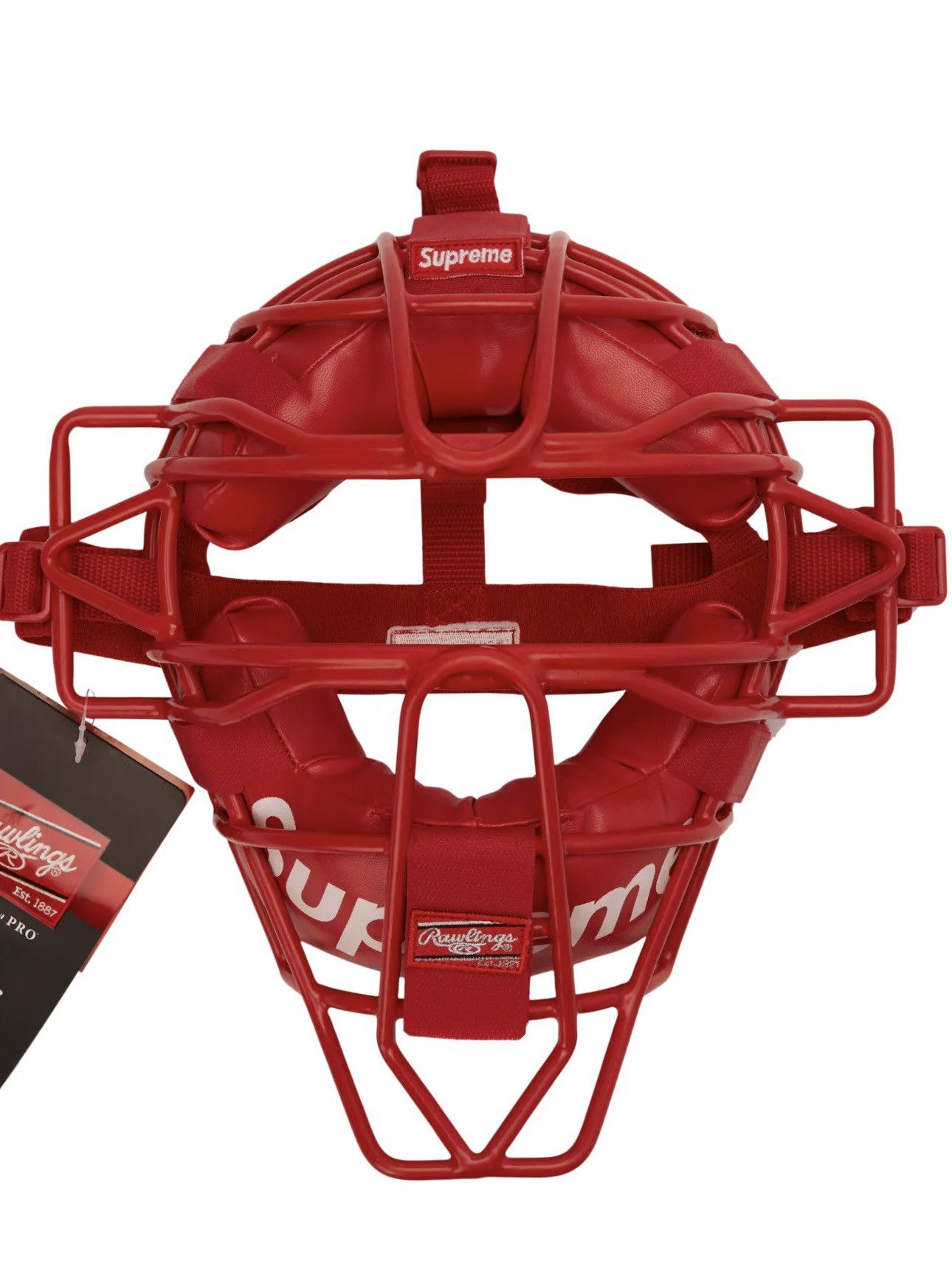 防具 Supreme - supreme  catcher mask SUPREME x RAWLINGS- NWT 2018 Baseball Catchers Mask | eBay
