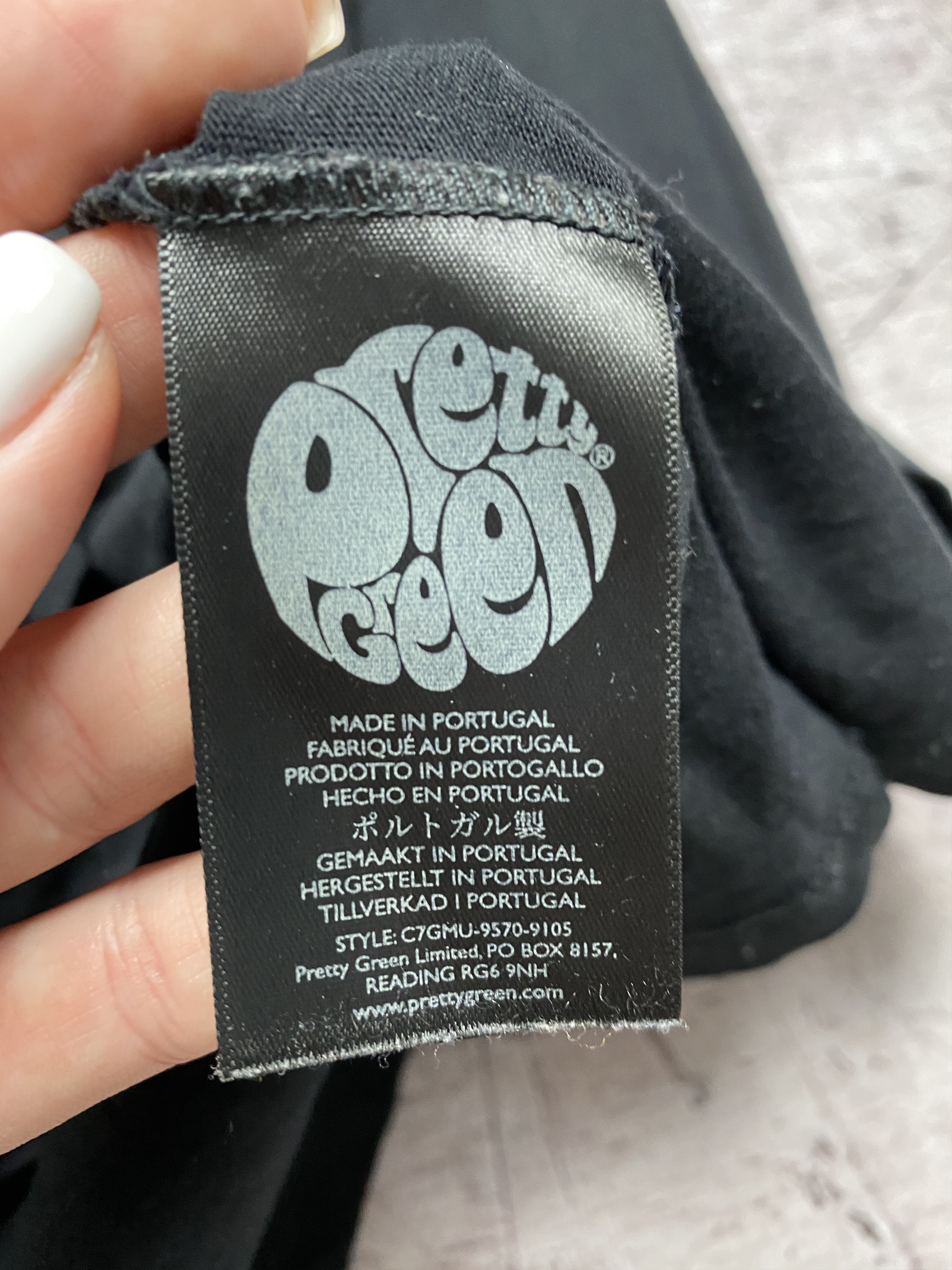 Pretty Green × Vintage Pretty Green Vintage Mens Crew Neck Long Sleeve T-Shirt Size US M / EU 48-50 / 2 - 6 Thumbnail