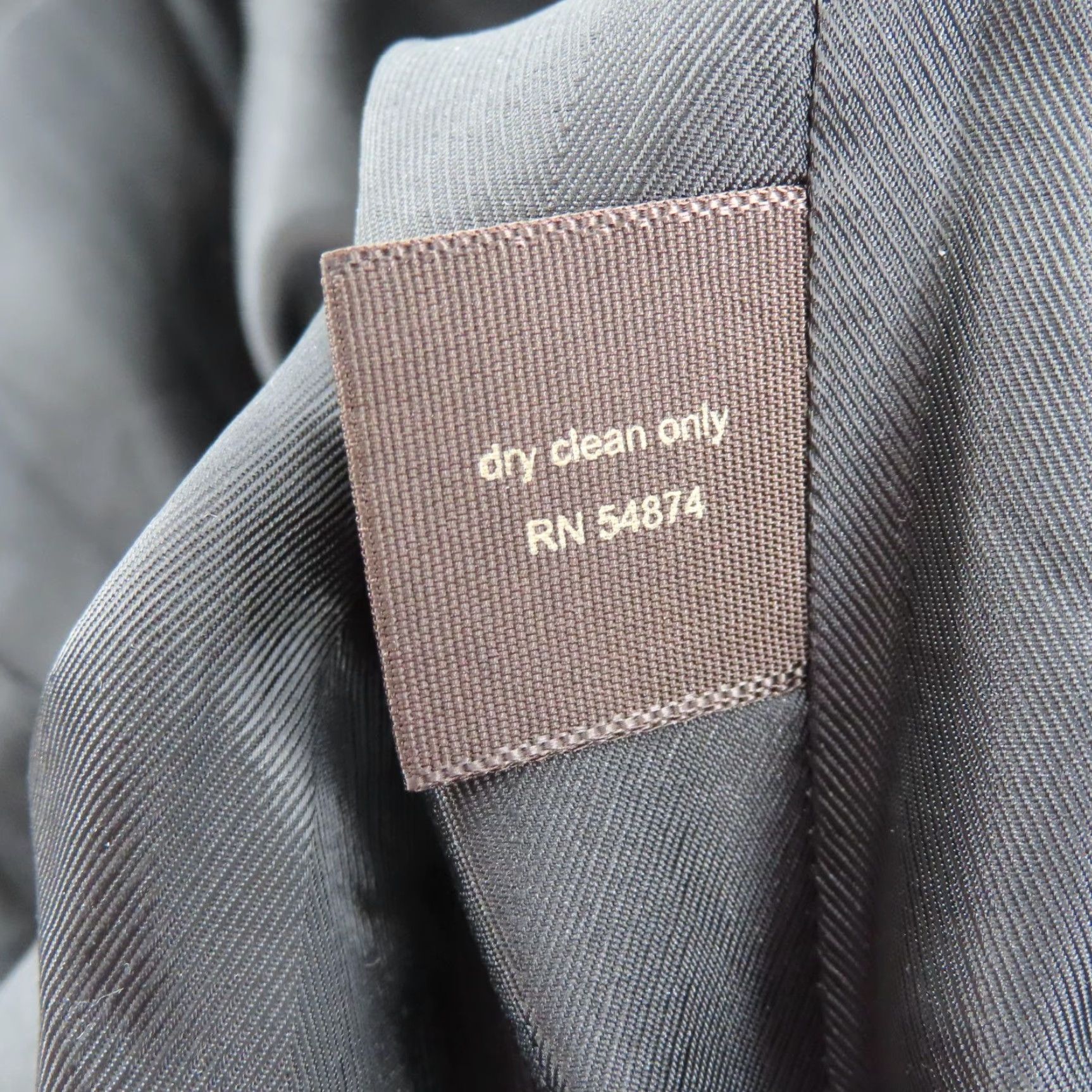 Vintage The Limited Womens 4 Black Gray Striped 3 Button Blazer Suit Jacket NEW No Tags Size S / US 4 / IT 40 - 7 Thumbnail