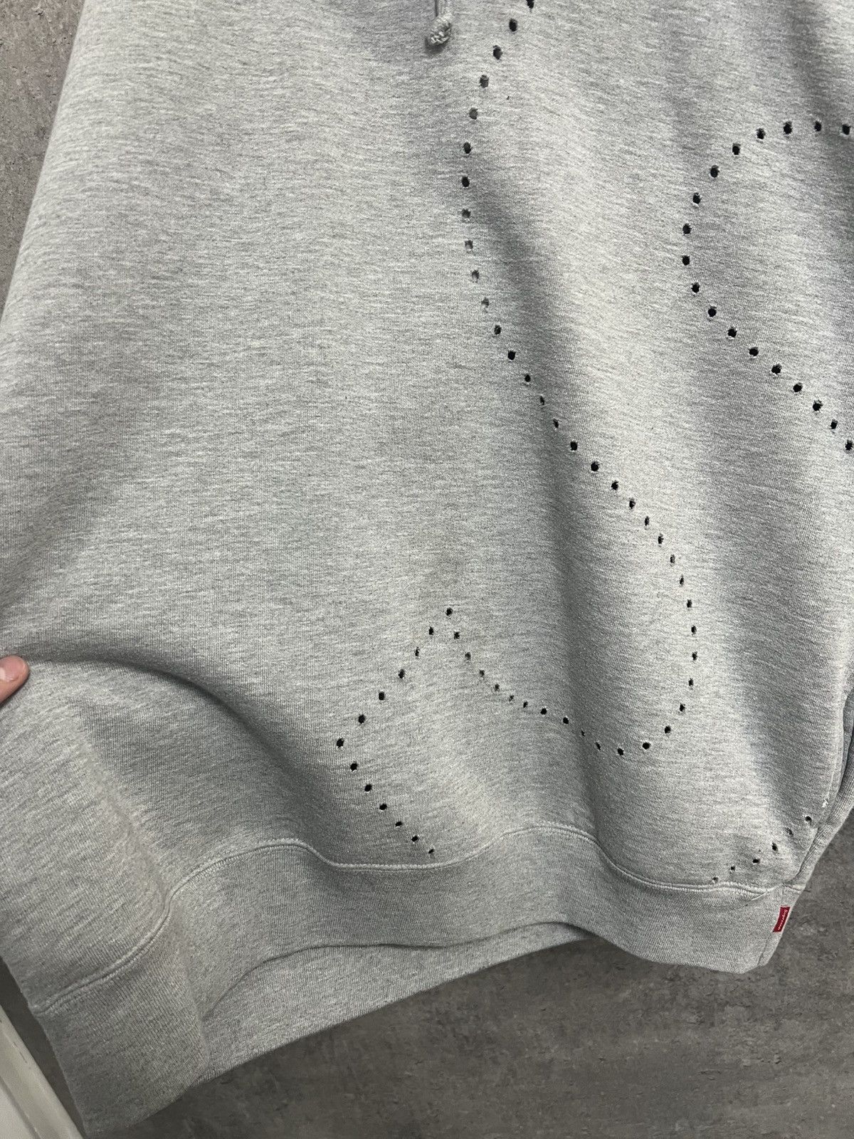 Supreme Supreme Laser Cut Hoodie Size US XL / EU 56 / 4 - 4 Thumbnail