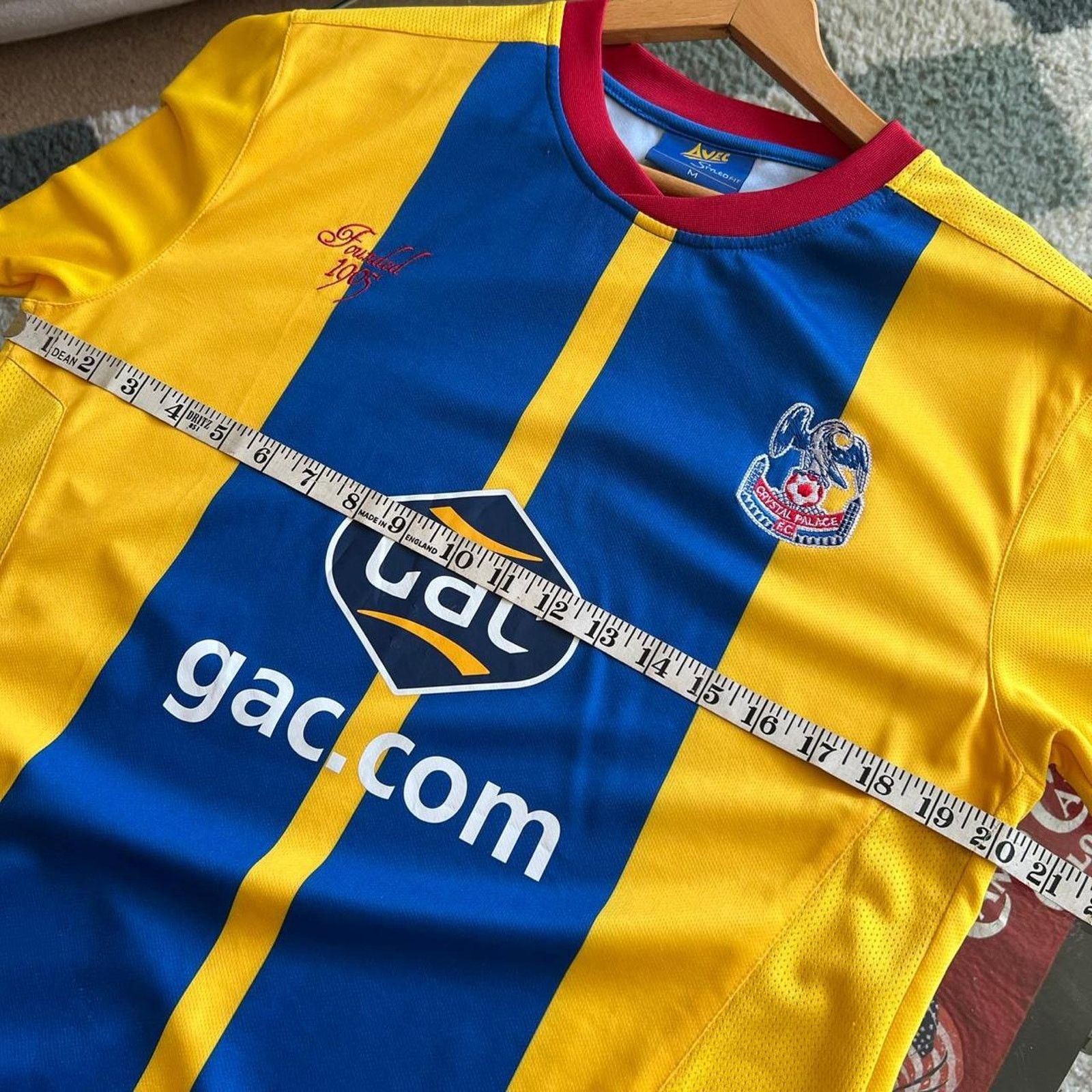 Other Crystal Palace 12/13 Away Soccer Jersey | Avec Size Medium Size US M / EU 48-50 / 2 - 7 Thumbnail