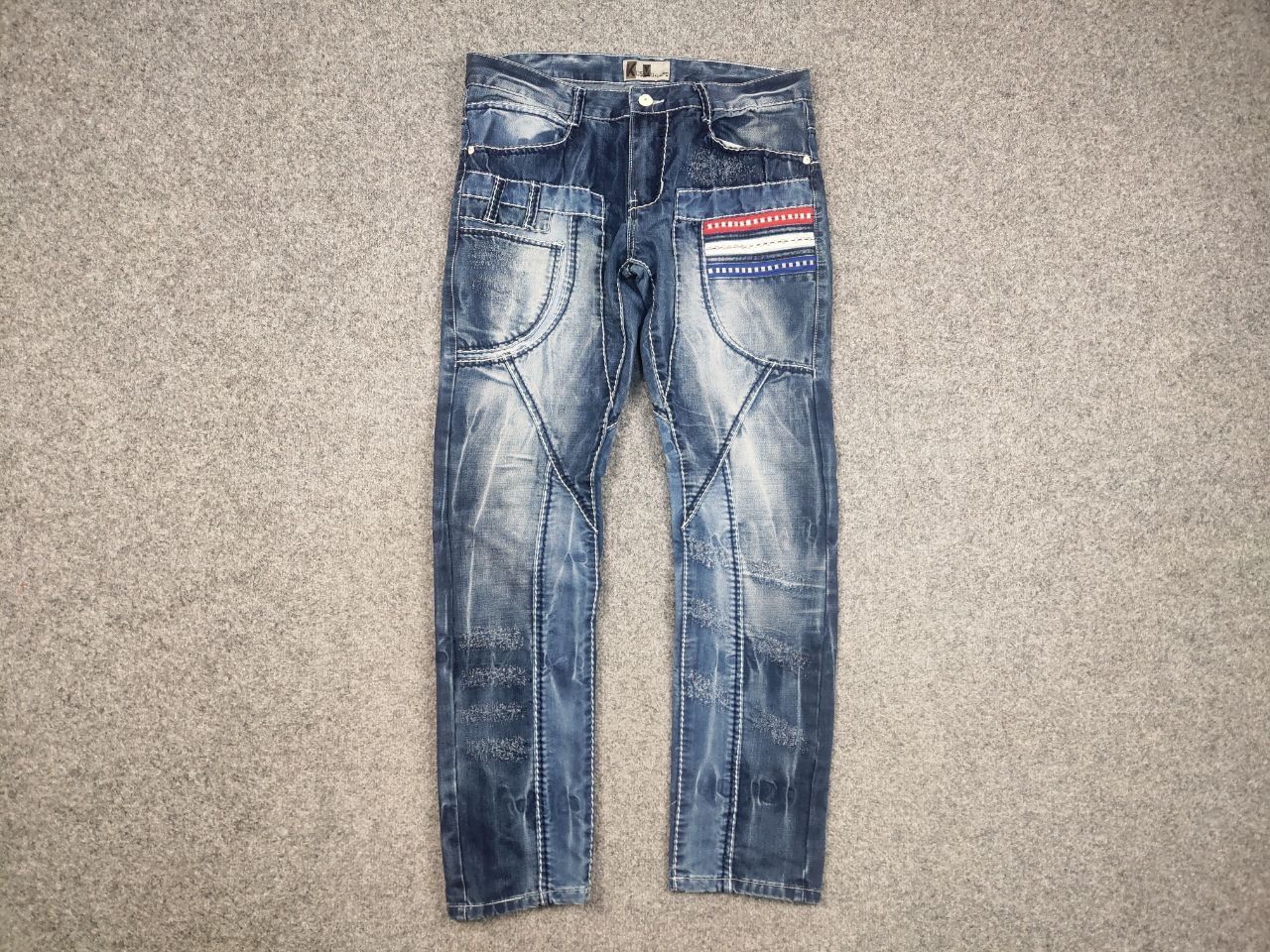 If Six Was Nine Vintage Opium Kosmo Japan if six was nine style baggy Jeans Size US 36 / EU 52 - 7 Thumbnail