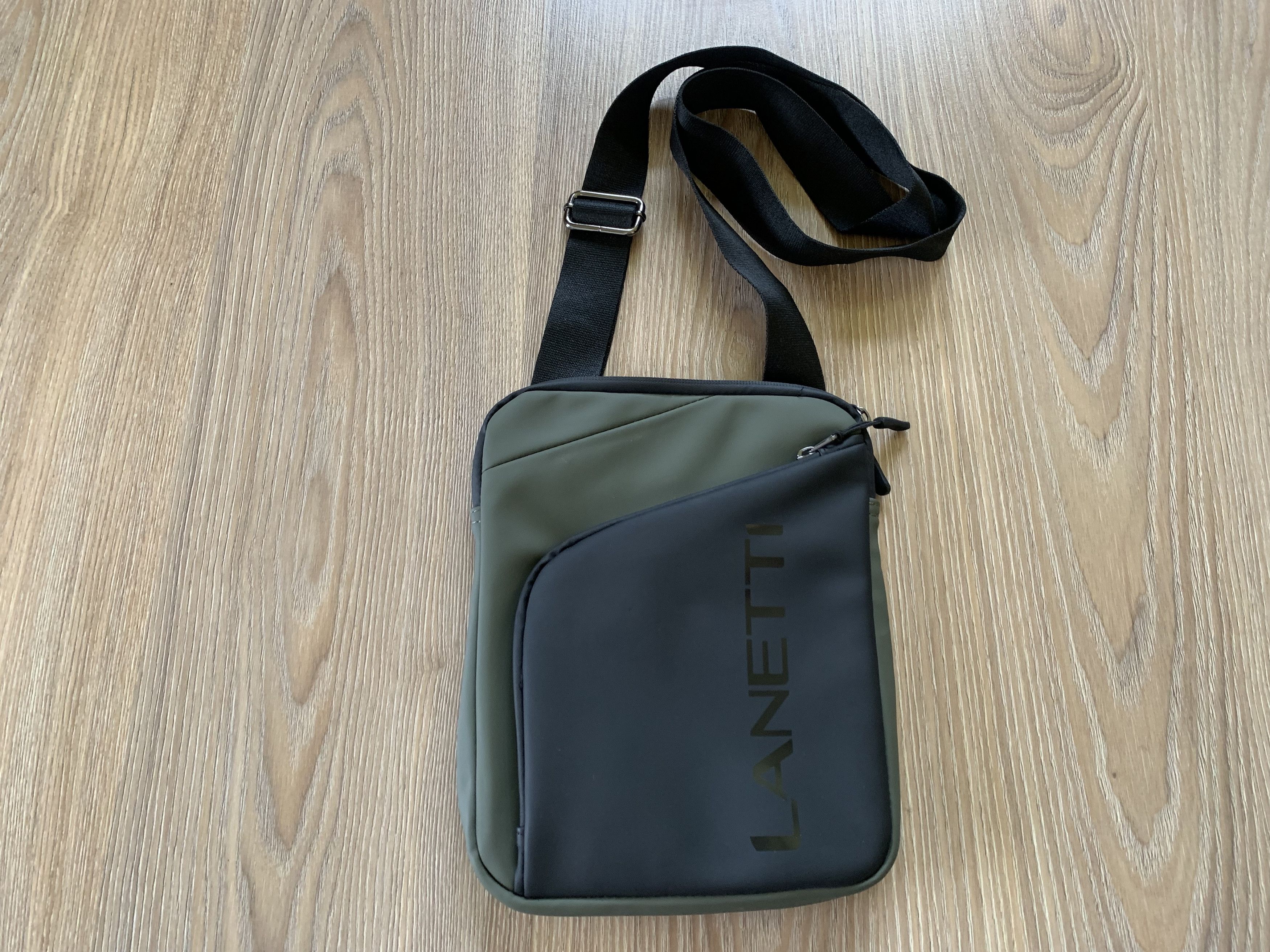 Other Lanetti Thin Khaki Dark Grey Sling Bag Messenger Size ONE SIZE - 3 Thumbnail