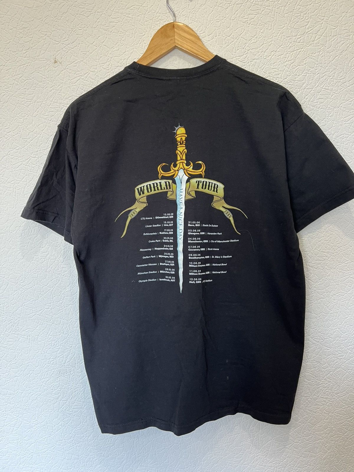Band Tees Bon Jovi 2005 2006 Vintage Rock Band Tee Size US L / EU 52-54 / 3 - 4 Thumbnail