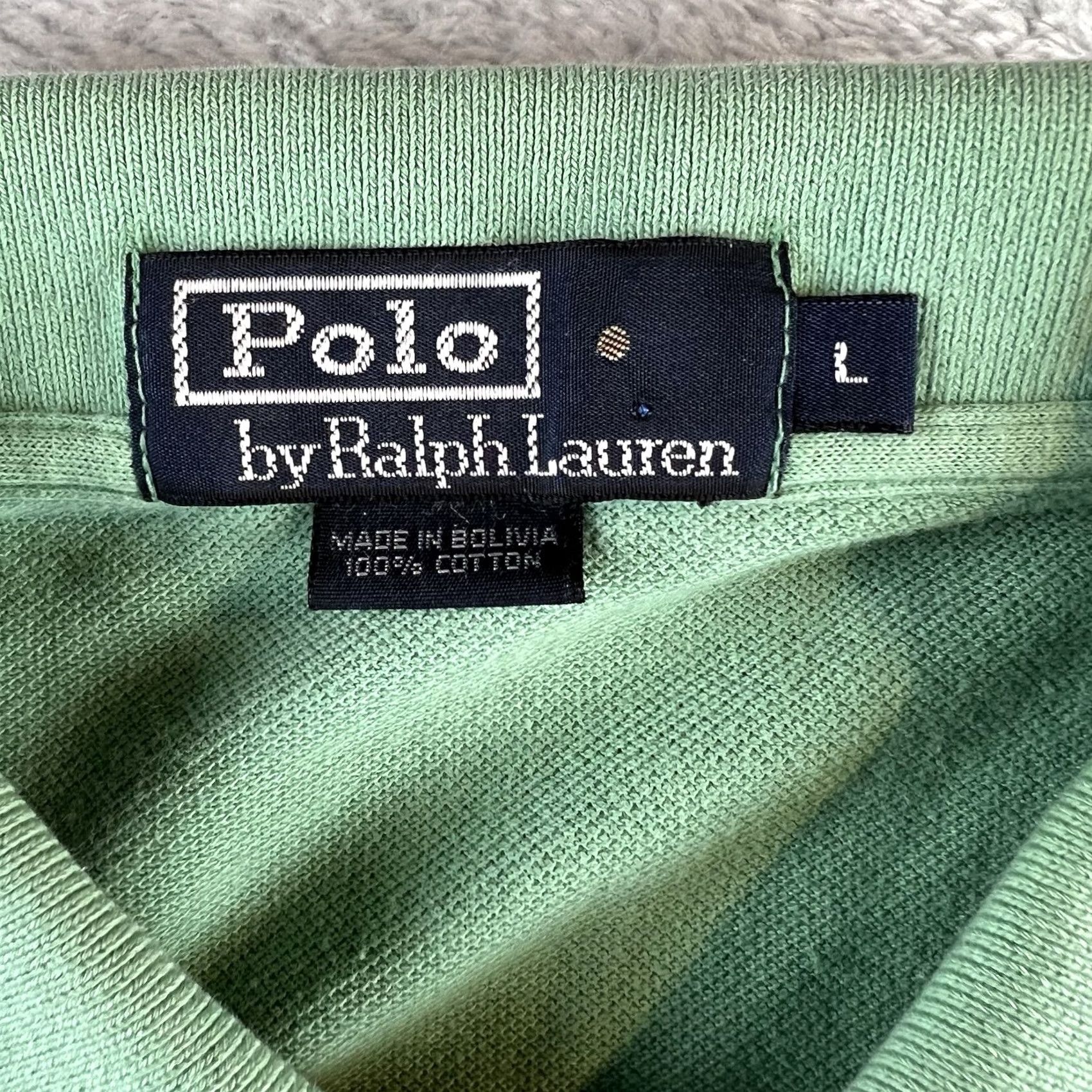 Polo Ralph Lauren VINTAGE Polo Ralph Lauren Polo Shirt Short Sleeve Mens M Green 90s Preppy Golf Classic Size US M / EU 48-50 / 2 - 3 Thumbnail