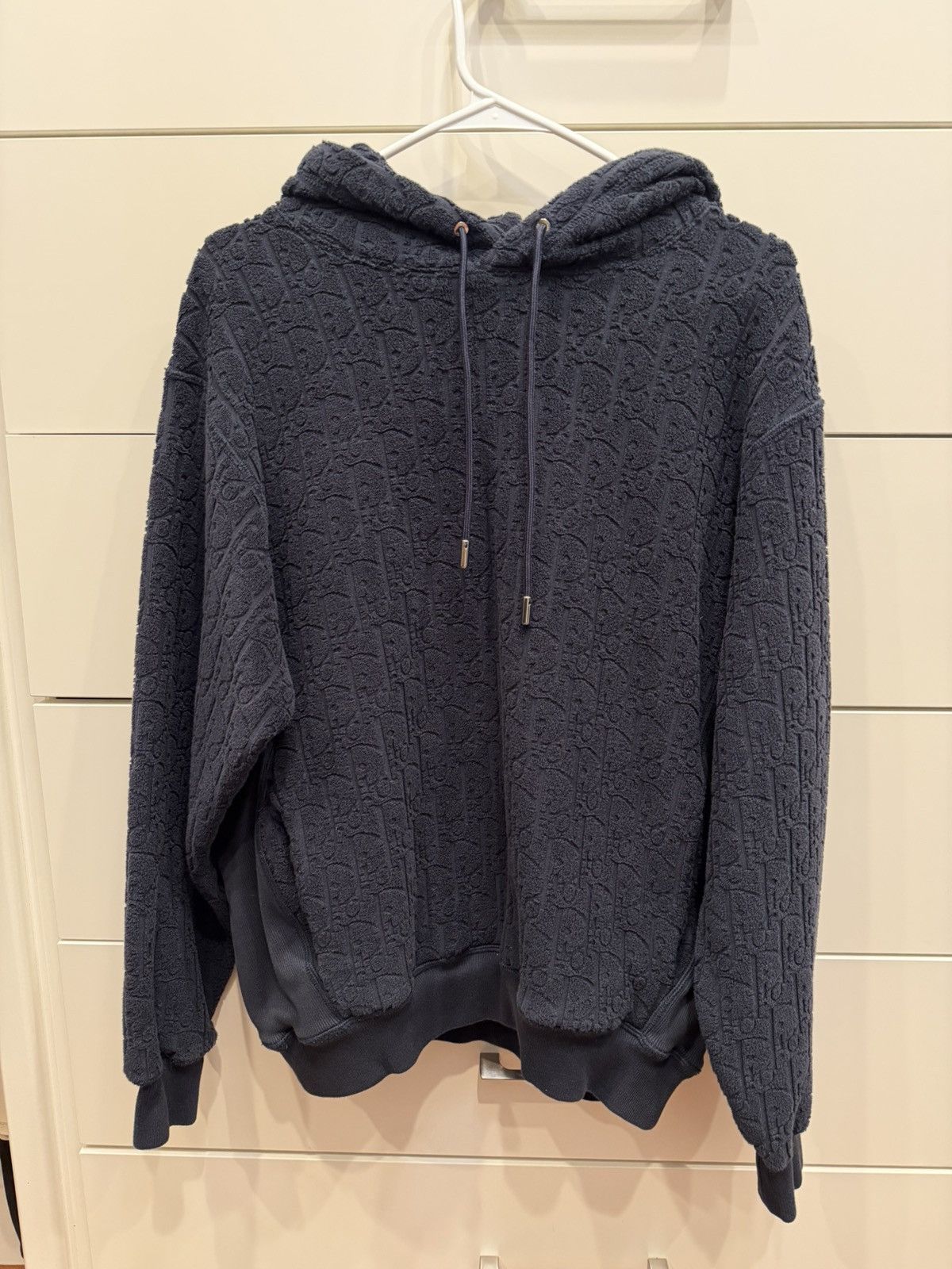 Dior Dior Oblique Relaxed fit Monogram Hoodie navy Size US M / EU 48-50 / 2 - 1 Thumbnail