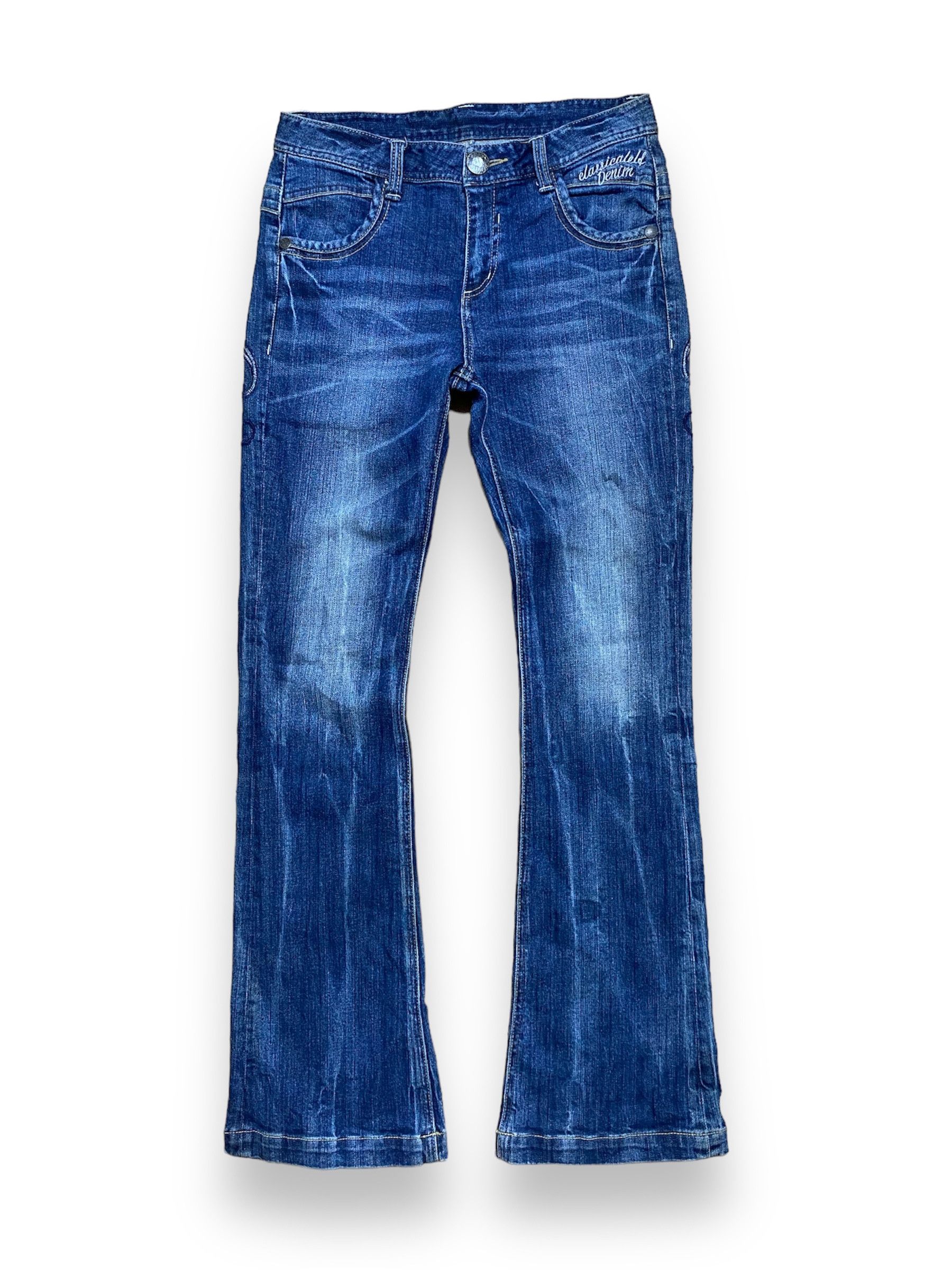 Le Grande Bleu (L.G.B.) × Vintage × Yasuyuki Ishii Japanese LGB style classical elf western flared denim Size US 30 / EU 46 - 1 Thumbnail